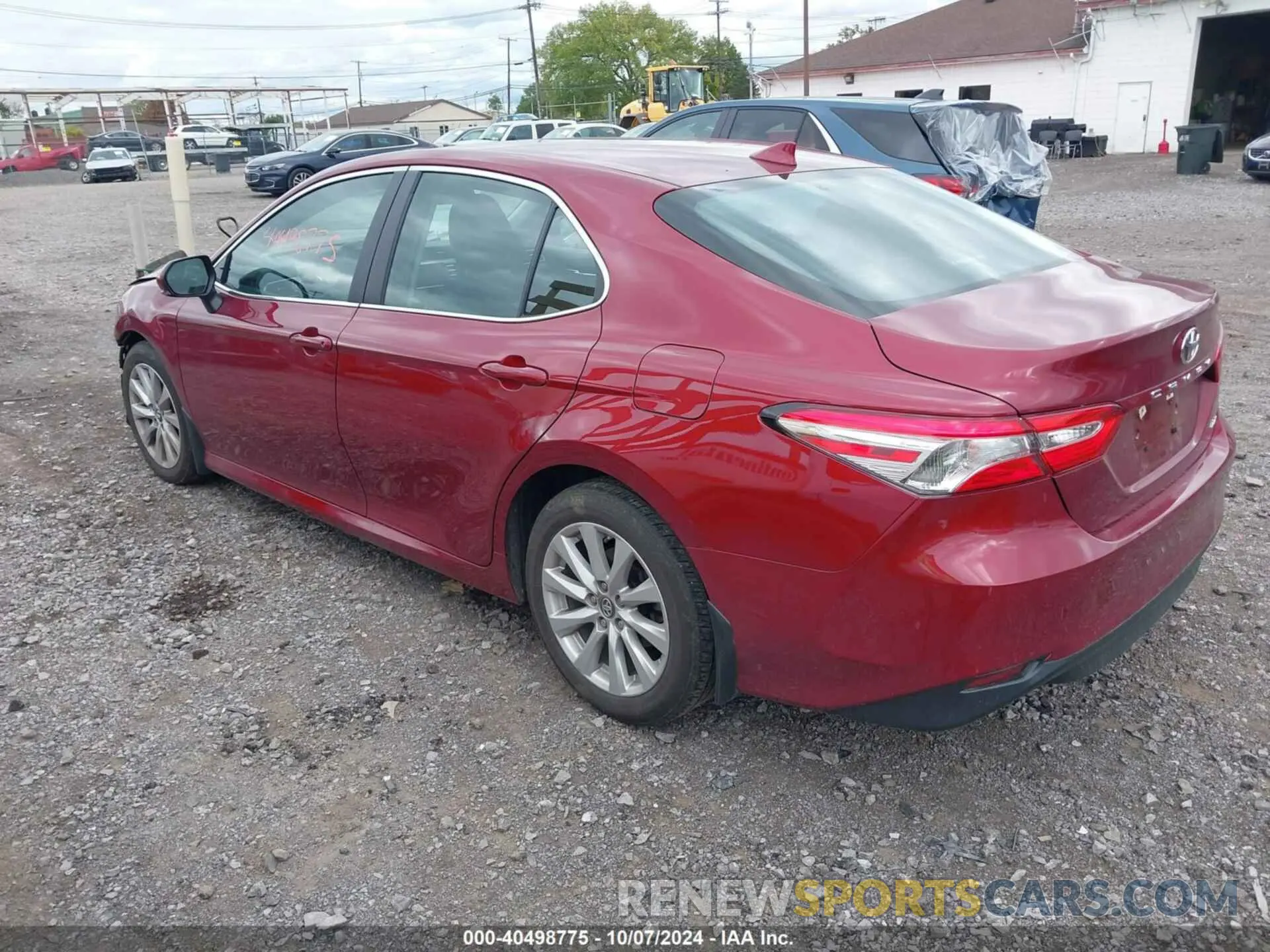 3 fotografías del automóvil dañado 4T1B11HK9KU808646 TOYOTA CAMRY 2019