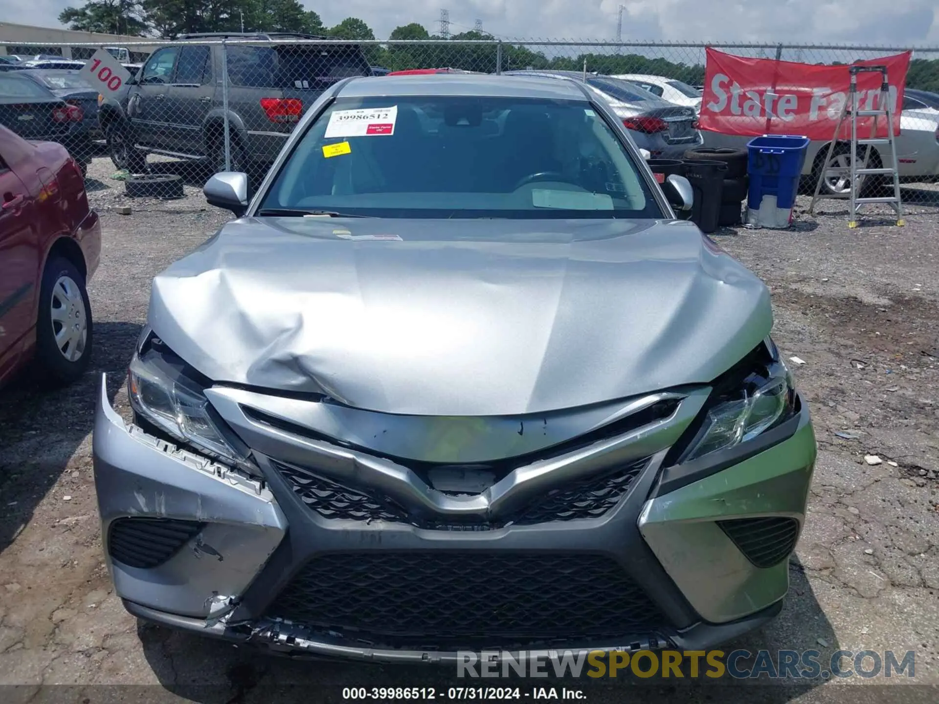 12 fotografías del automóvil dañado 4T1B11HK9KU812728 TOYOTA CAMRY 2019