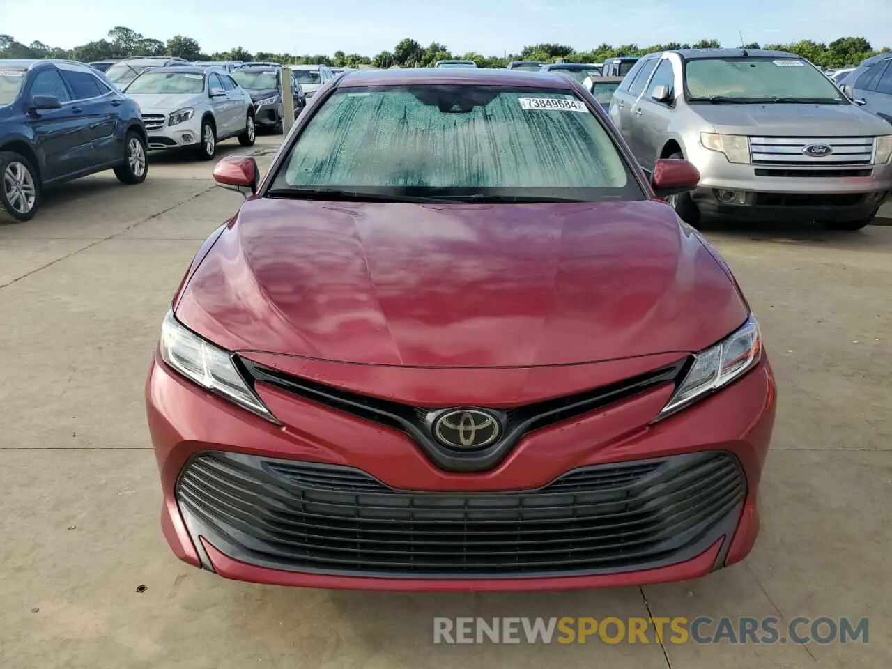 5 fotografías del automóvil dañado 4T1B11HK9KU814687 TOYOTA CAMRY 2019