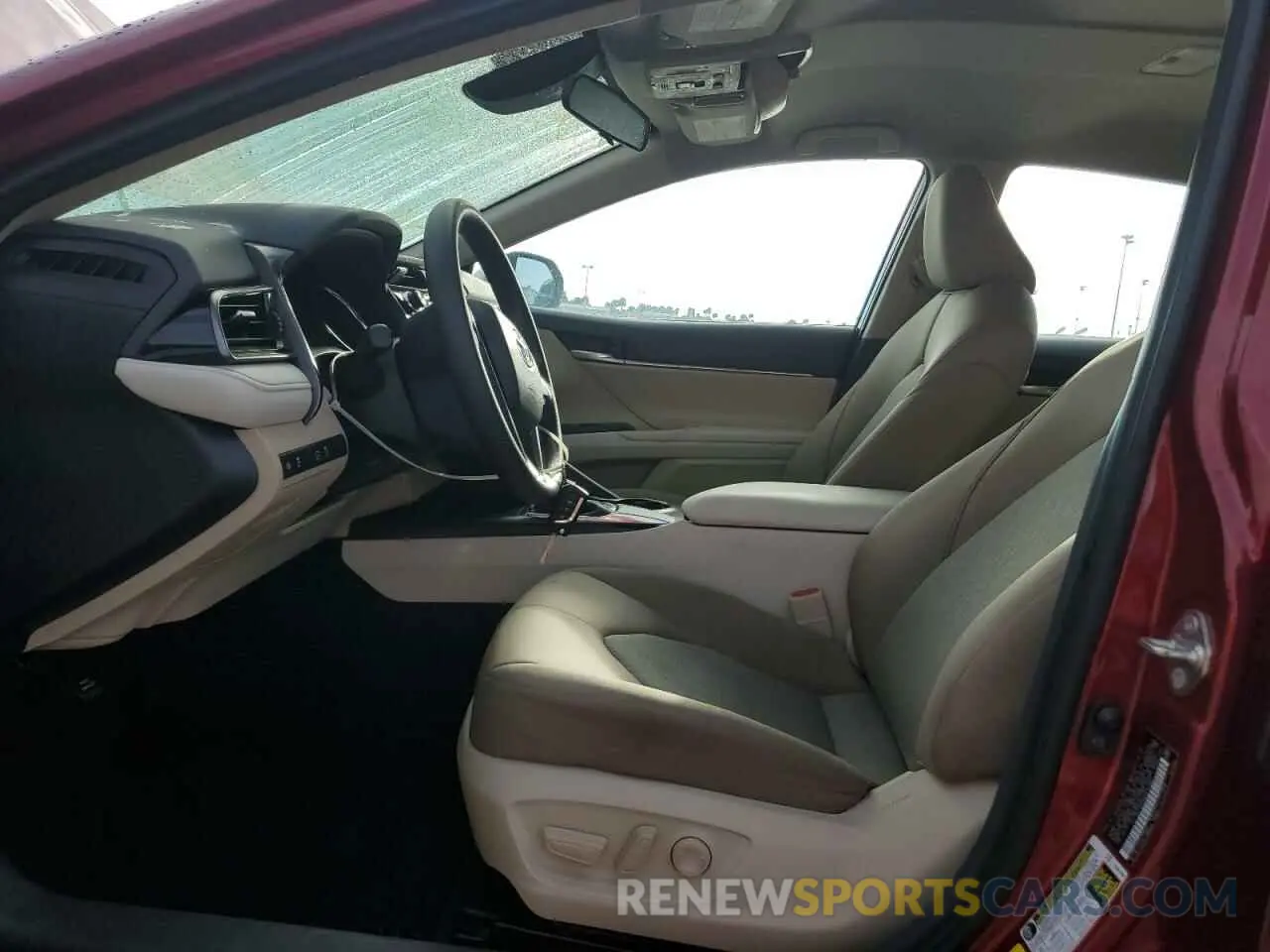 7 fotografías del automóvil dañado 4T1B11HK9KU814687 TOYOTA CAMRY 2019