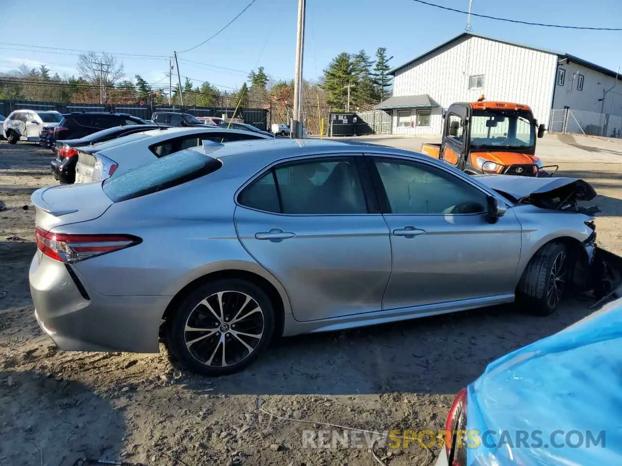 3 fotografías del automóvil dañado 4T1B11HK9KU829691 TOYOTA CAMRY 2019