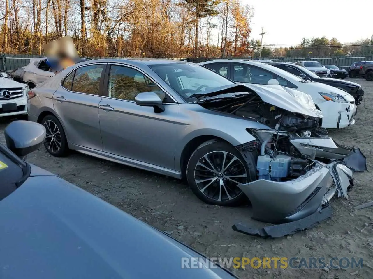 4 fotografías del automóvil dañado 4T1B11HK9KU829691 TOYOTA CAMRY 2019