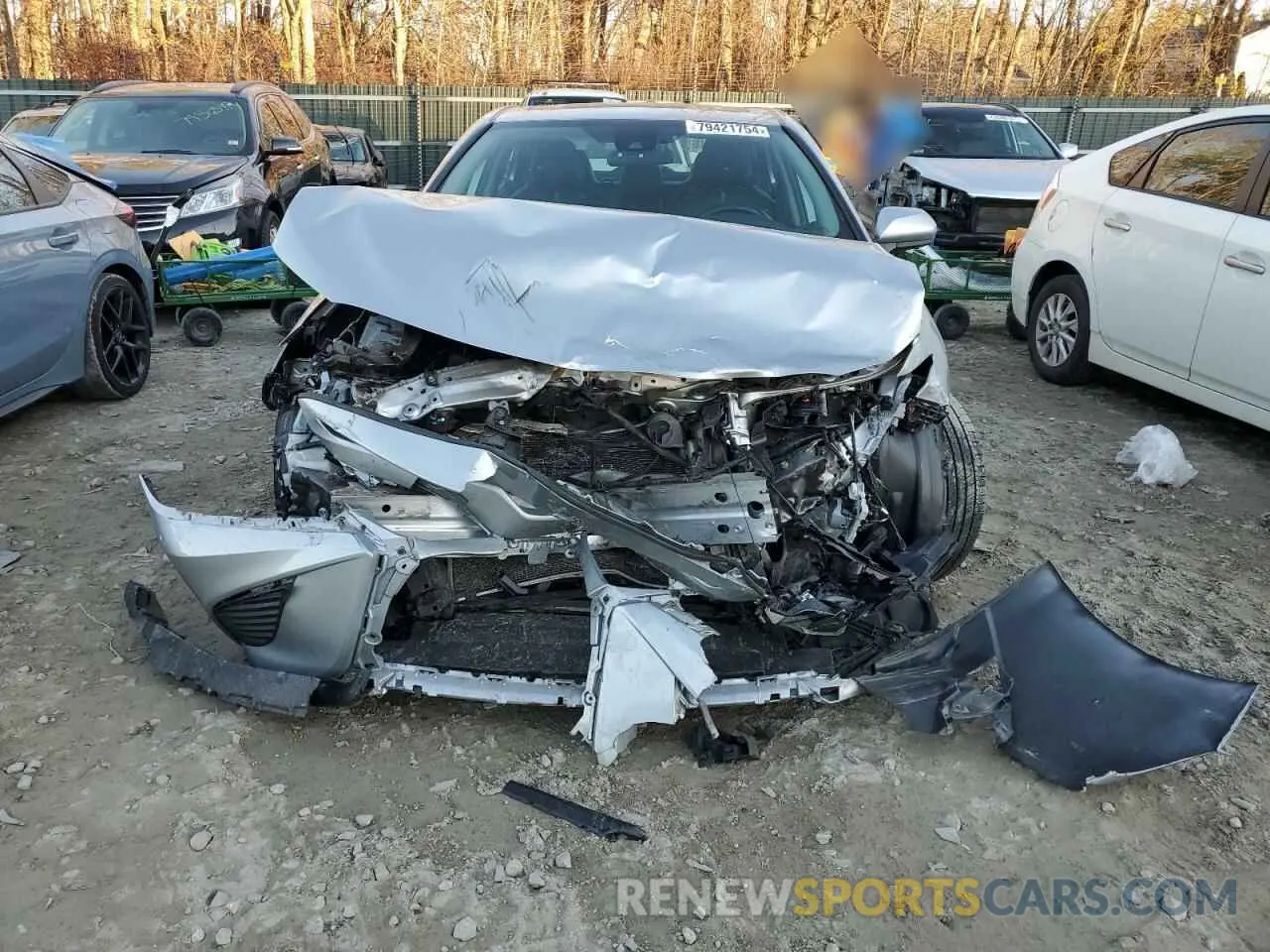 5 fotografías del automóvil dañado 4T1B11HK9KU829691 TOYOTA CAMRY 2019