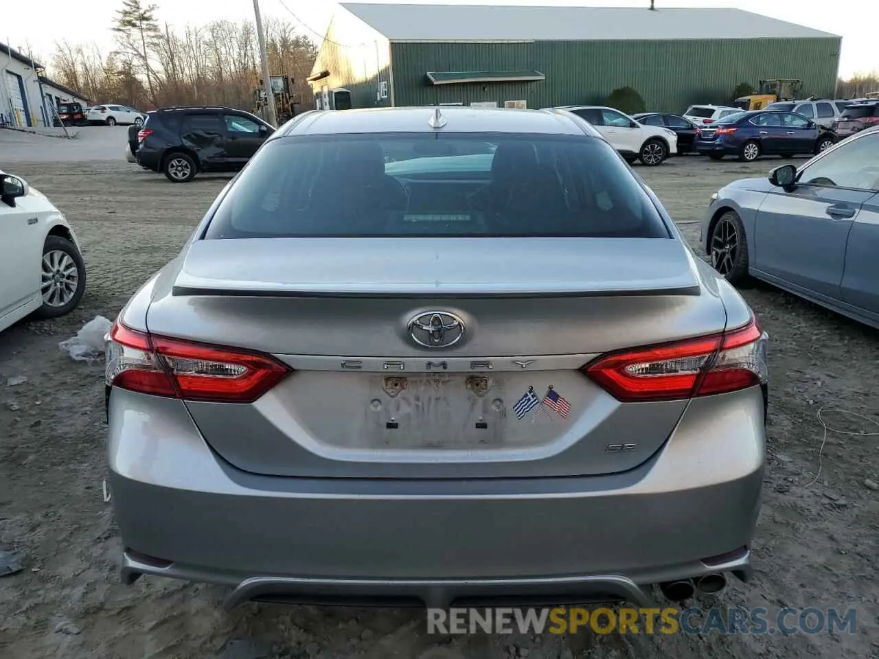 6 fotografías del automóvil dañado 4T1B11HK9KU829691 TOYOTA CAMRY 2019