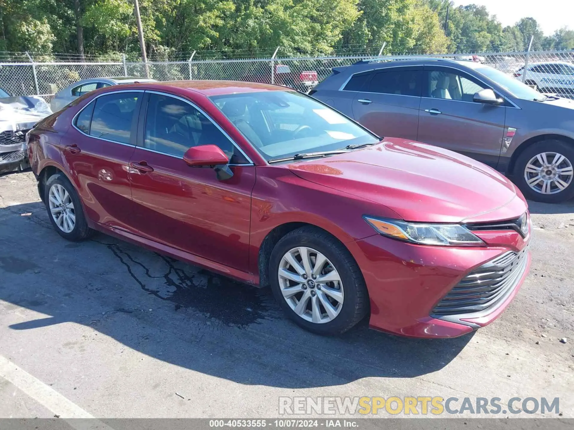 1 fotografías del automóvil dañado 4T1B11HK9KU845180 TOYOTA CAMRY 2019