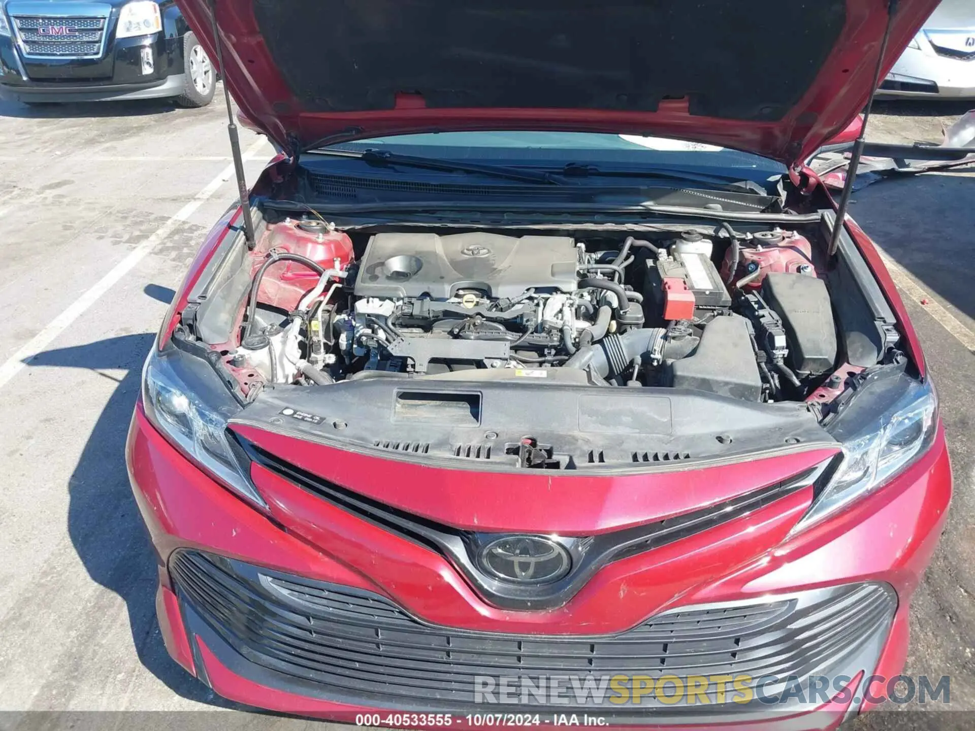 10 fotografías del automóvil dañado 4T1B11HK9KU845180 TOYOTA CAMRY 2019