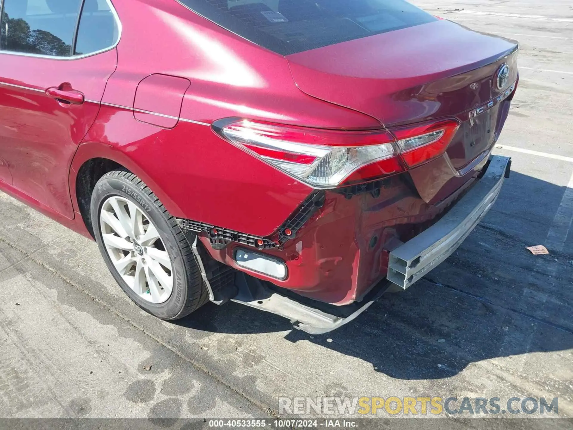 18 fotografías del automóvil dañado 4T1B11HK9KU845180 TOYOTA CAMRY 2019
