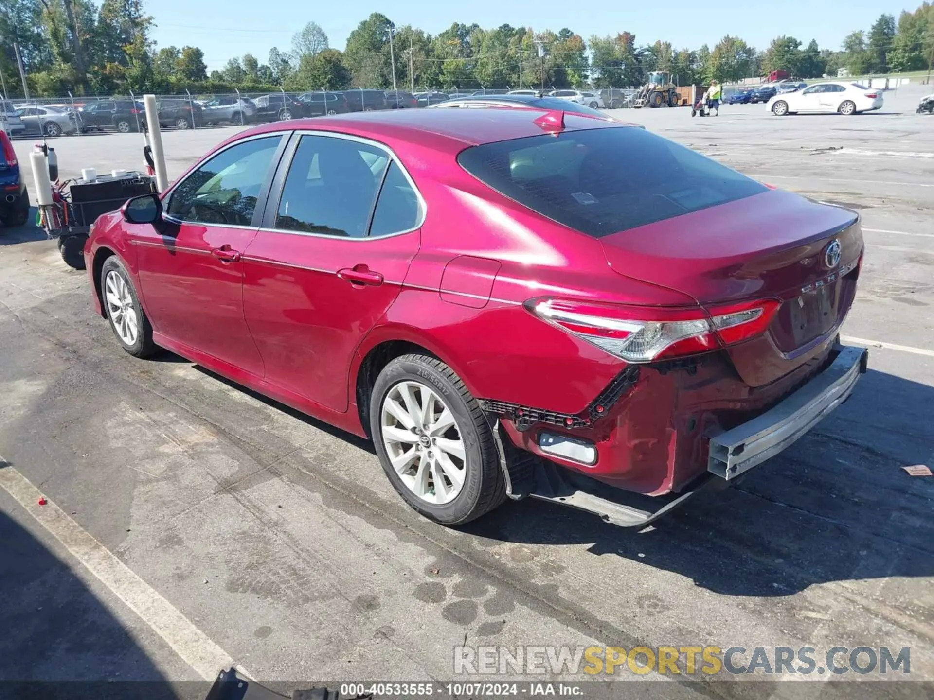 3 fotografías del automóvil dañado 4T1B11HK9KU845180 TOYOTA CAMRY 2019