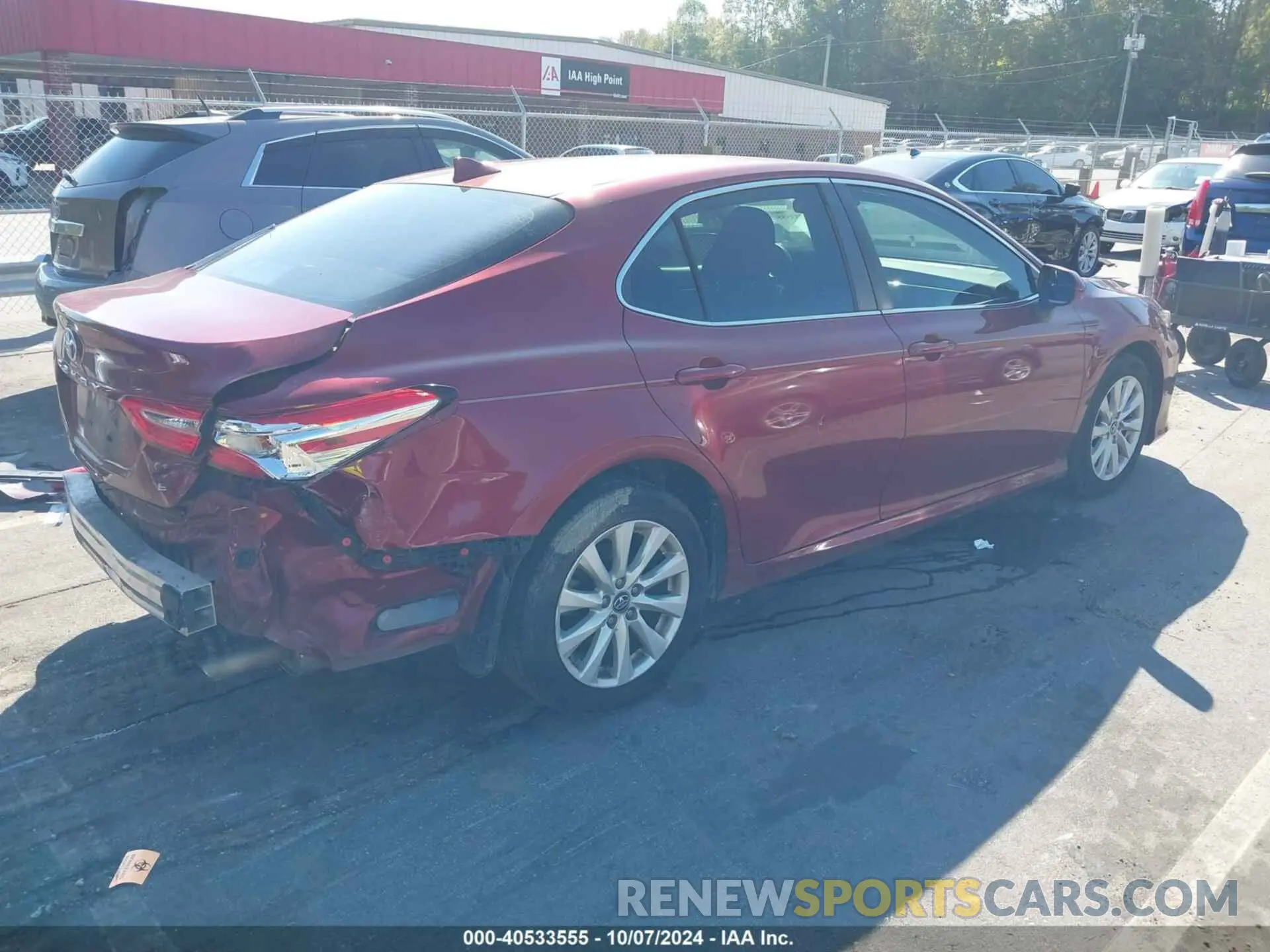 4 fotografías del automóvil dañado 4T1B11HK9KU845180 TOYOTA CAMRY 2019