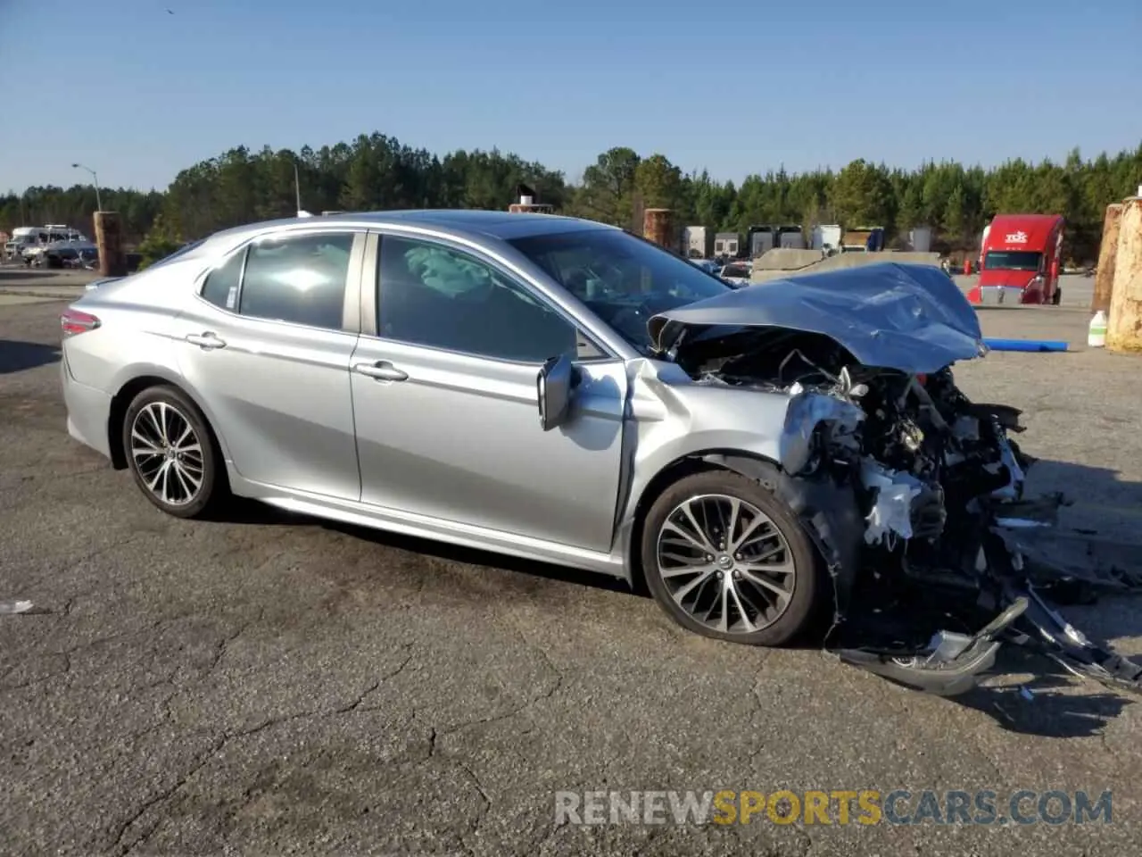 4 fotografías del automóvil dañado 4T1B11HK9KU848564 TOYOTA CAMRY 2019