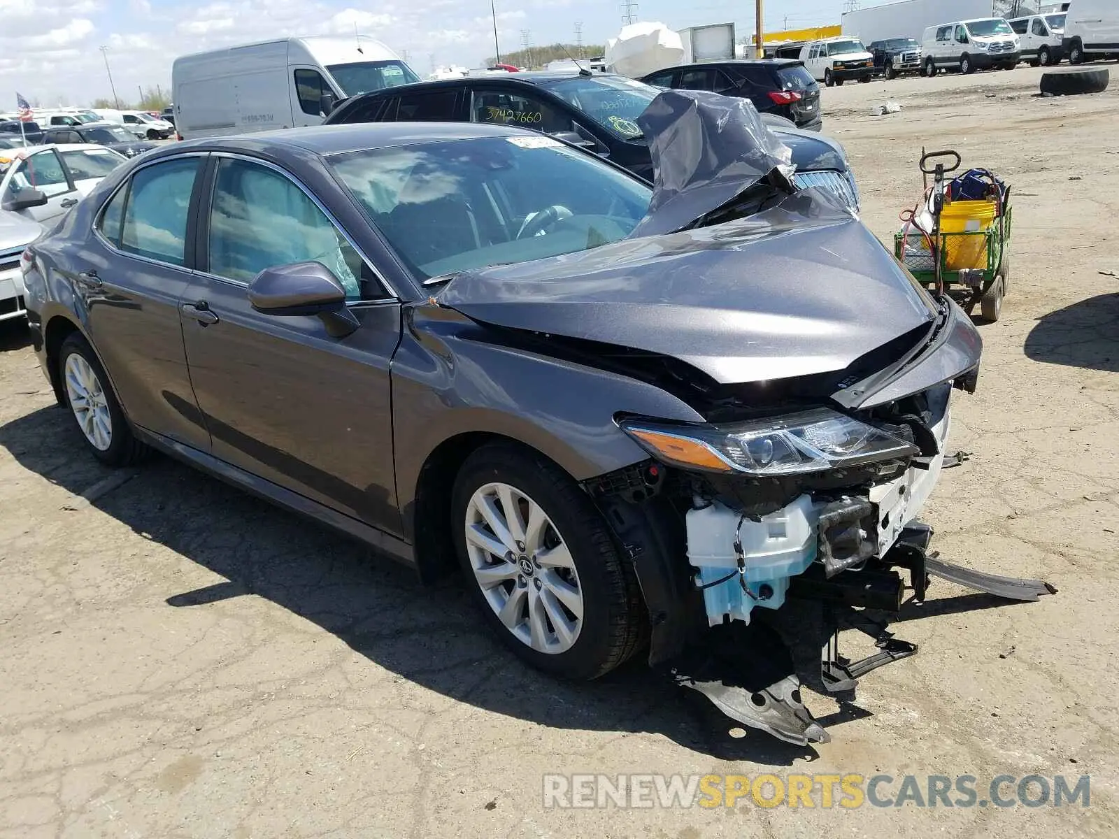 1 fotografías del automóvil dañado 4T1B11HK9KU850377 TOYOTA CAMRY 2019