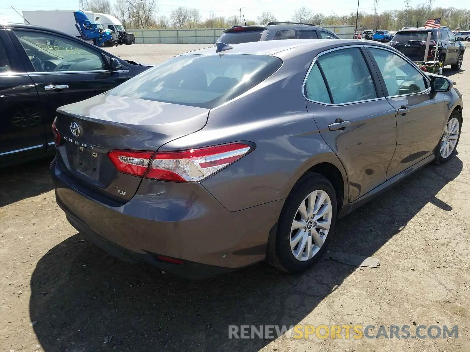 4 fotografías del automóvil dañado 4T1B11HK9KU850377 TOYOTA CAMRY 2019