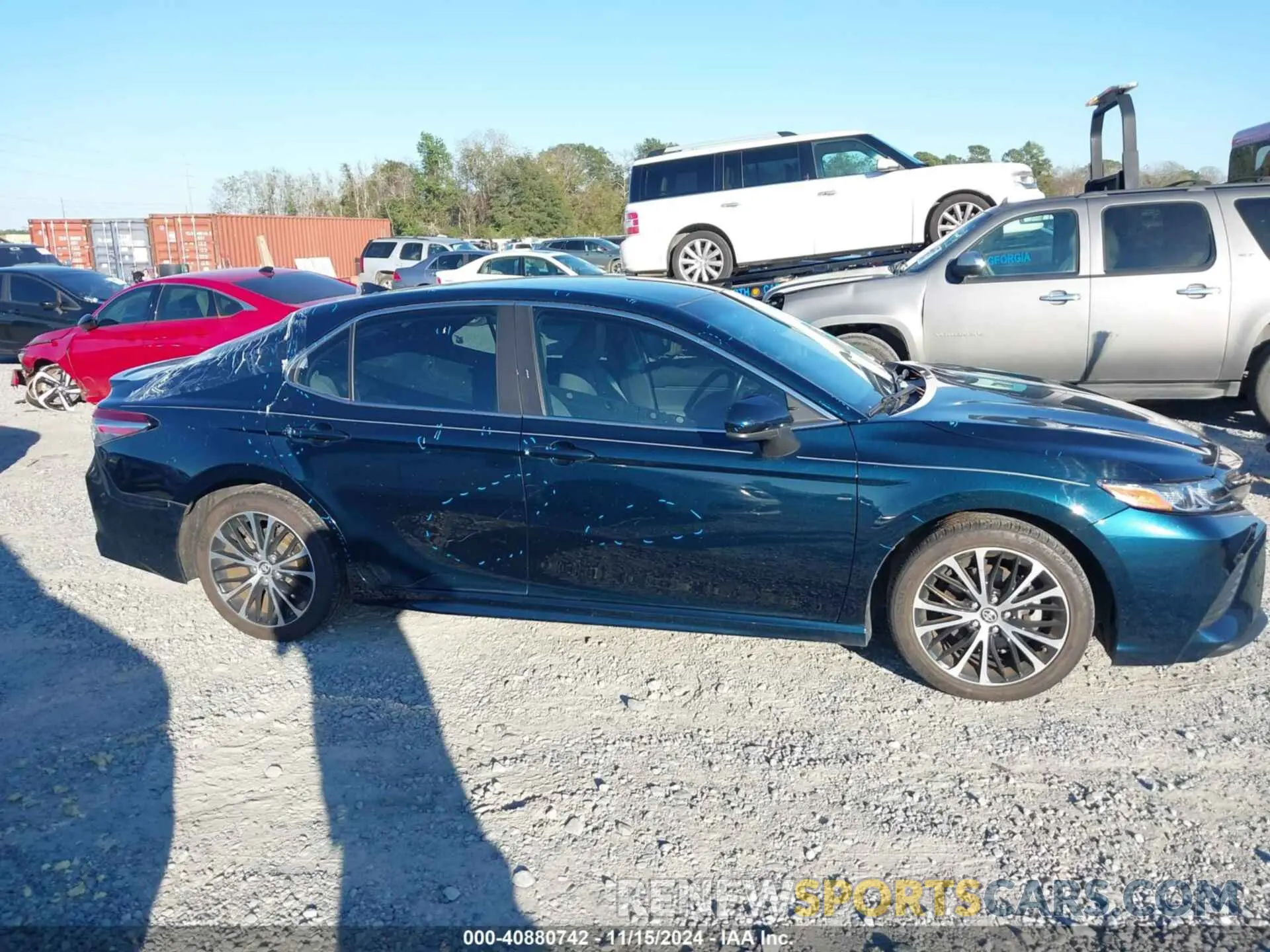 14 fotografías del automóvil dañado 4T1B11HK9KU850380 TOYOTA CAMRY 2019