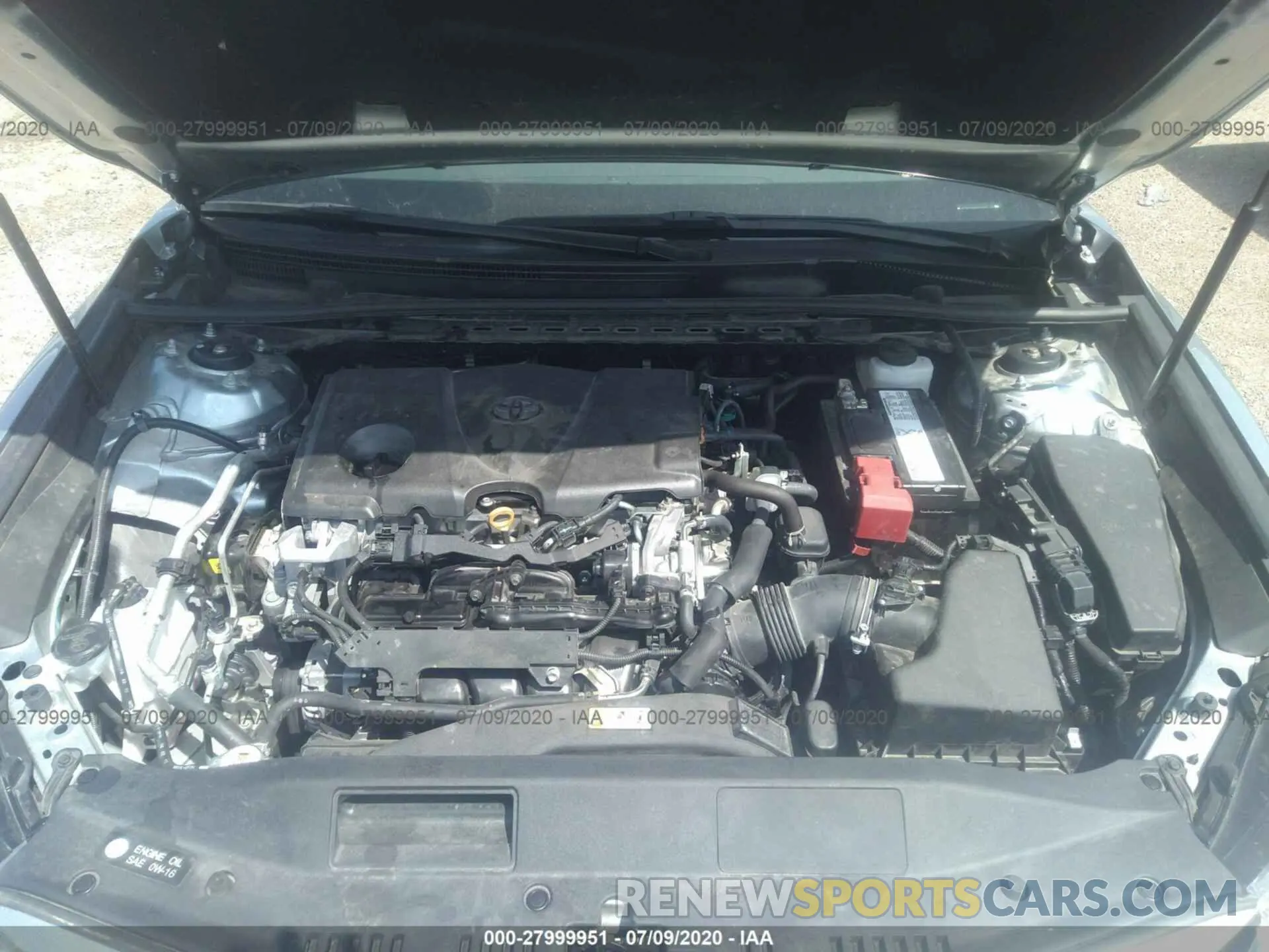 10 fotografías del automóvil dañado 4T1B11HK9KU855448 TOYOTA CAMRY 2019