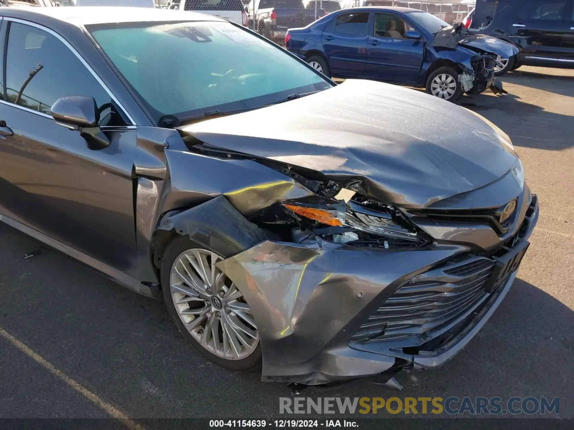 6 fotografías del automóvil dañado 4T1B11HKXKU161416 TOYOTA CAMRY 2019