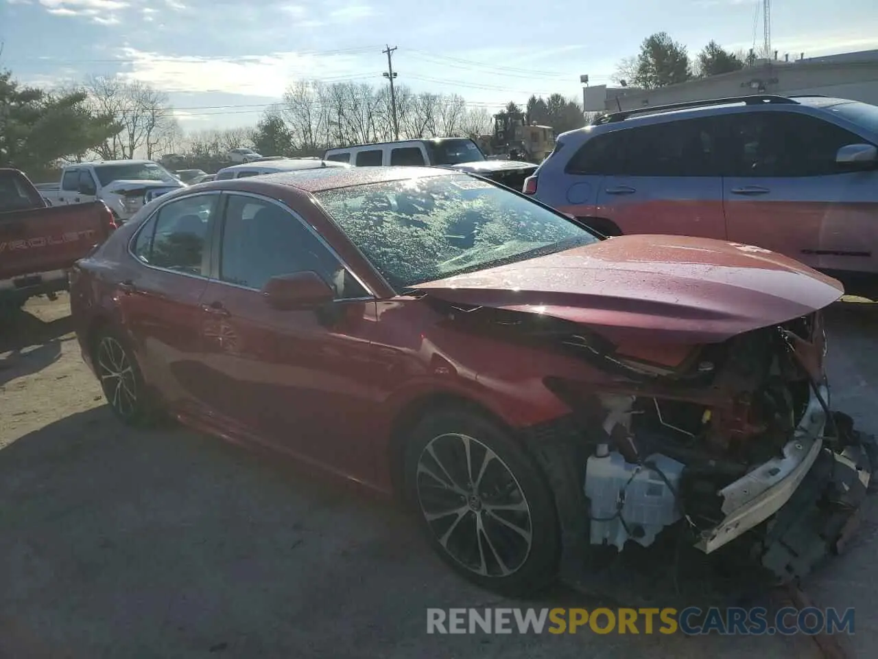 4 fotografías del automóvil dañado 4T1B11HKXKU163229 TOYOTA CAMRY 2019