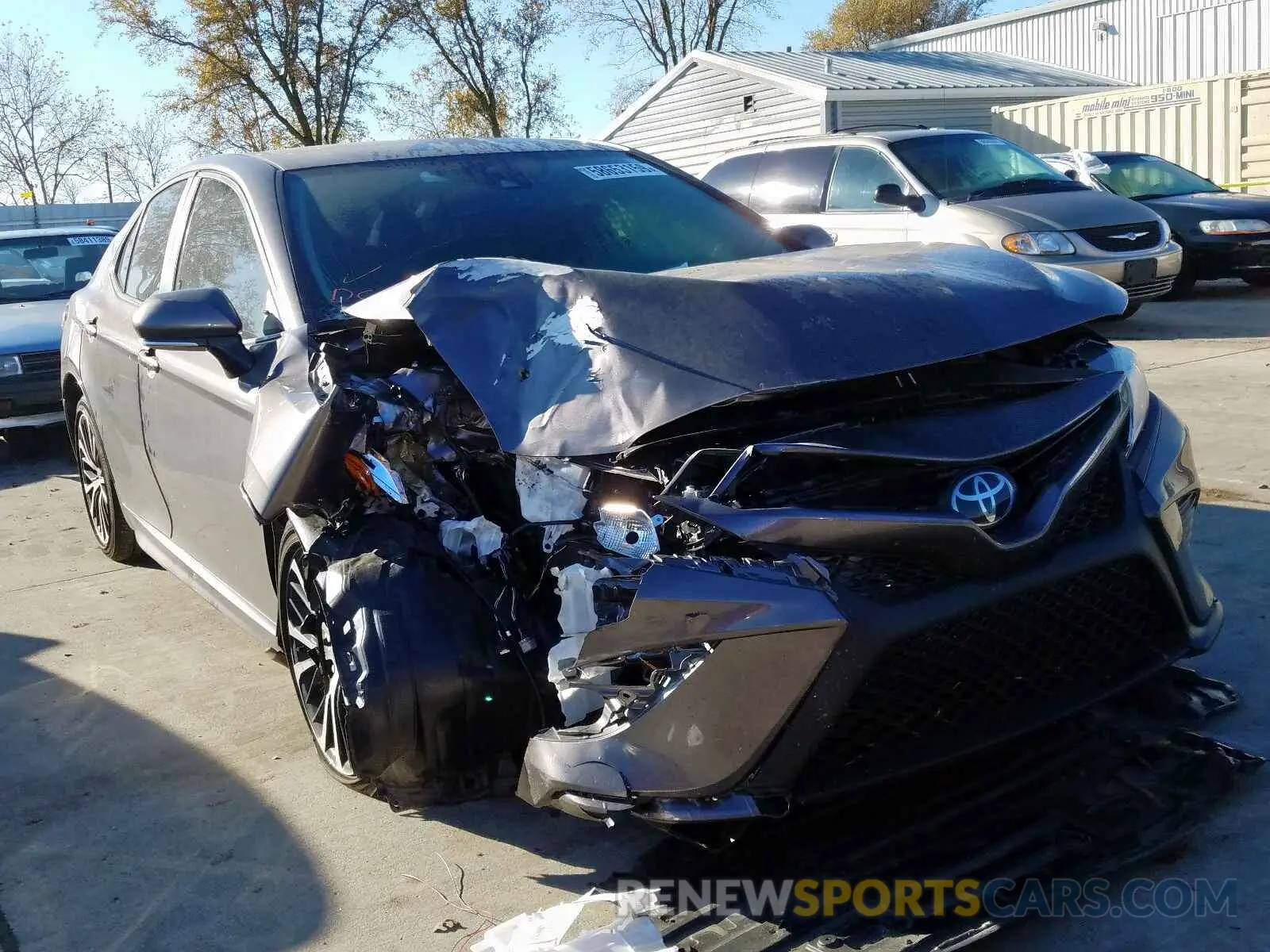 1 fotografías del automóvil dañado 4T1B11HKXKU164641 TOYOTA CAMRY 2019