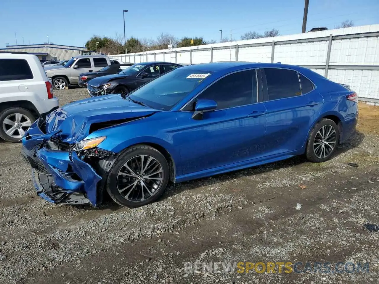 1 fotografías del automóvil dañado 4T1B11HKXKU168351 TOYOTA CAMRY 2019