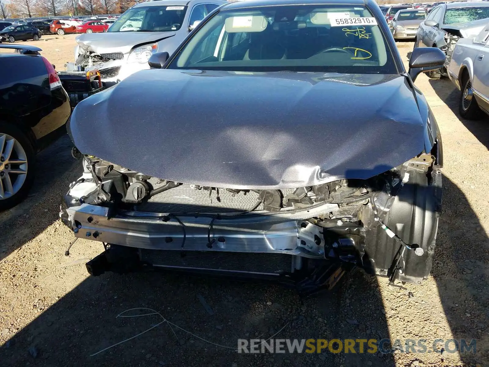 9 fotografías del automóvil dañado 4T1B11HKXKU175929 TOYOTA CAMRY 2019