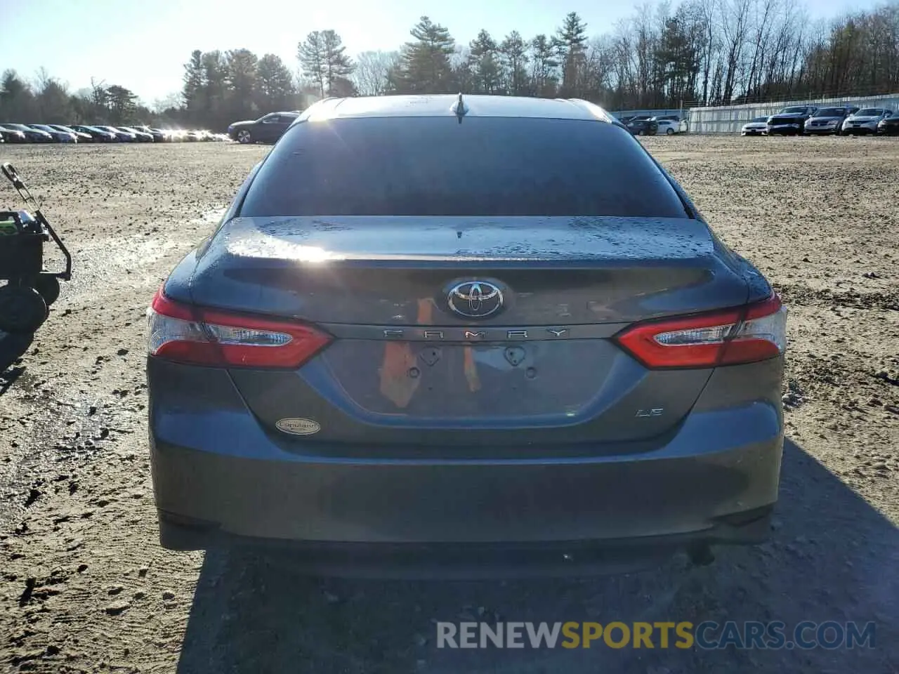 6 fotografías del automóvil dañado 4T1B11HKXKU189071 TOYOTA CAMRY 2019