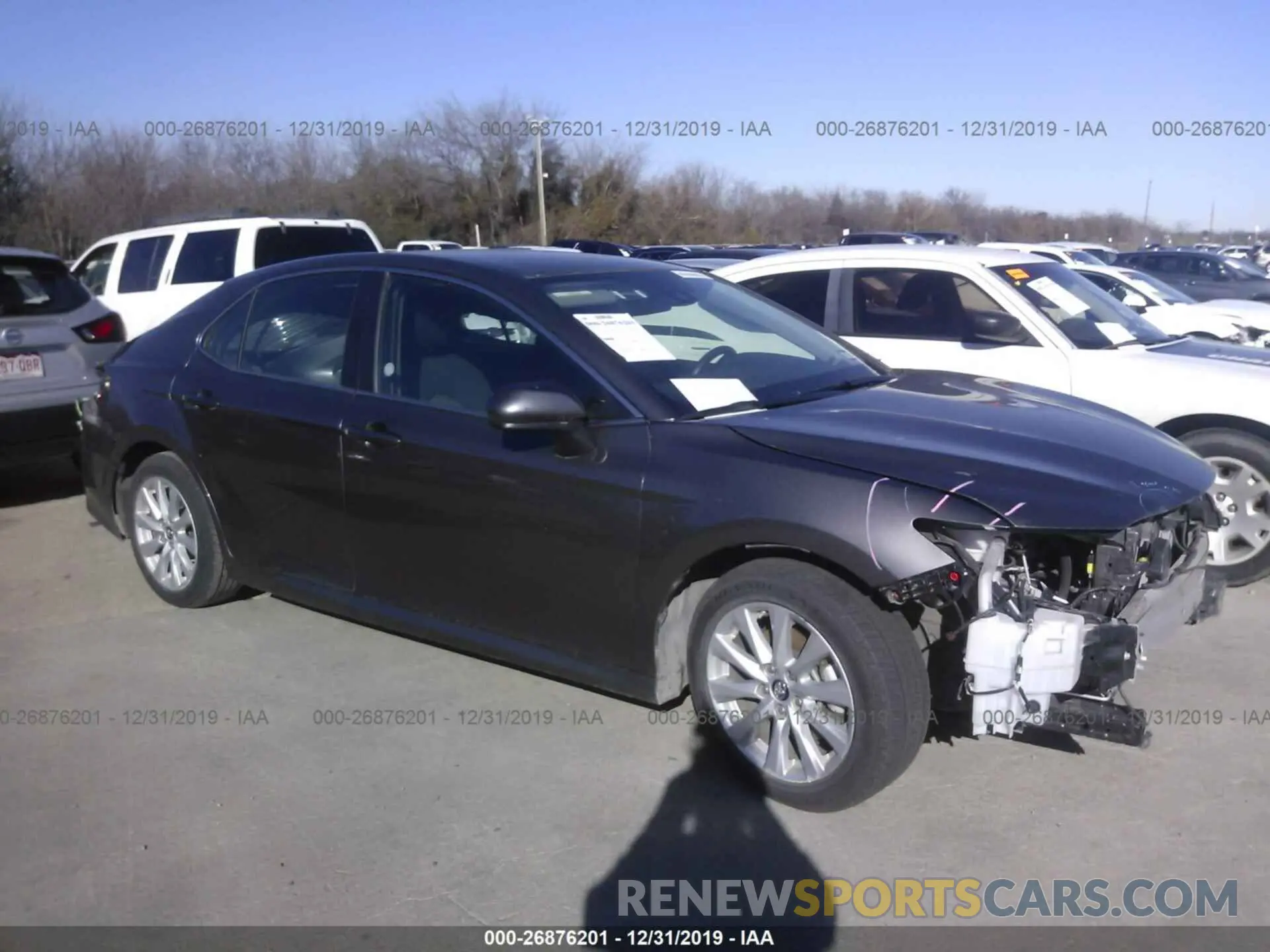 1 fotografías del automóvil dañado 4T1B11HKXKU194304 TOYOTA CAMRY 2019