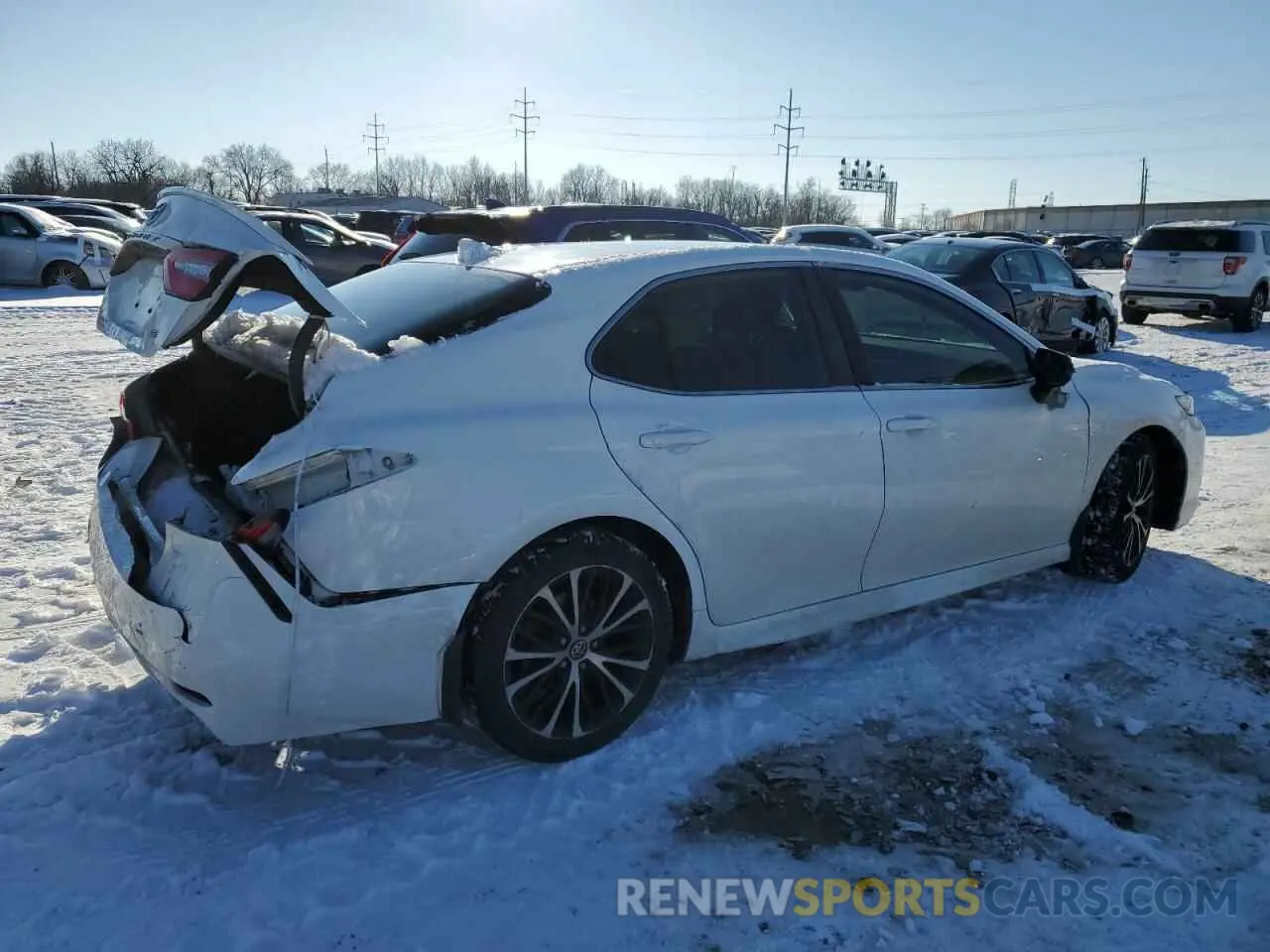 3 fotografías del automóvil dañado 4T1B11HKXKU212042 TOYOTA CAMRY 2019