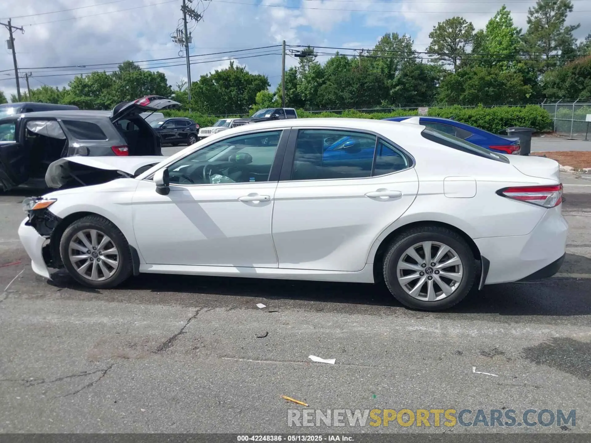 14 fotografías del automóvil dañado 4T1B11HKXKU237605 TOYOTA CAMRY 2019