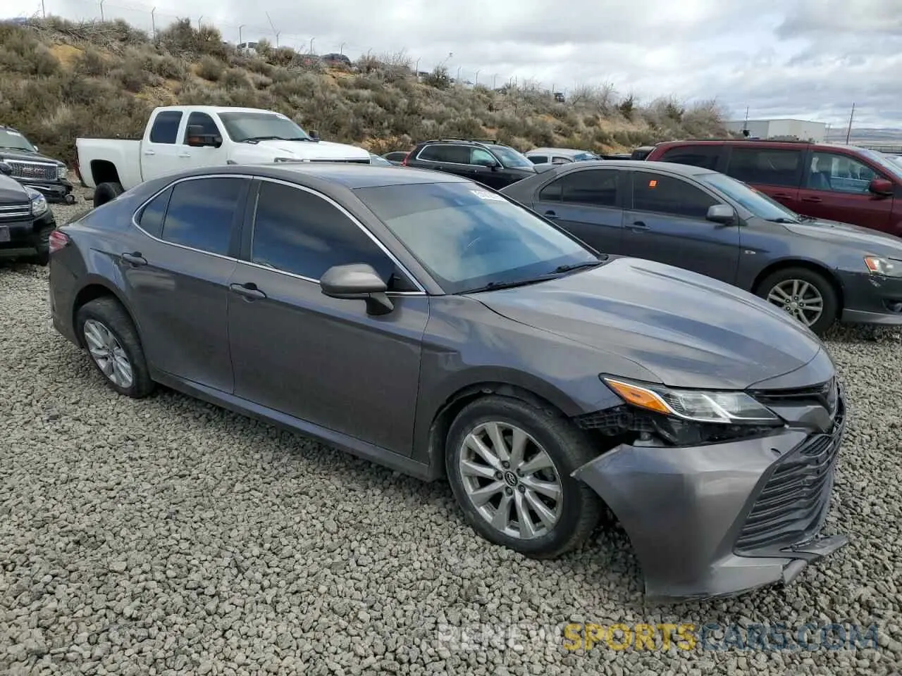 4 fotografías del automóvil dañado 4T1B11HKXKU249995 TOYOTA CAMRY 2019