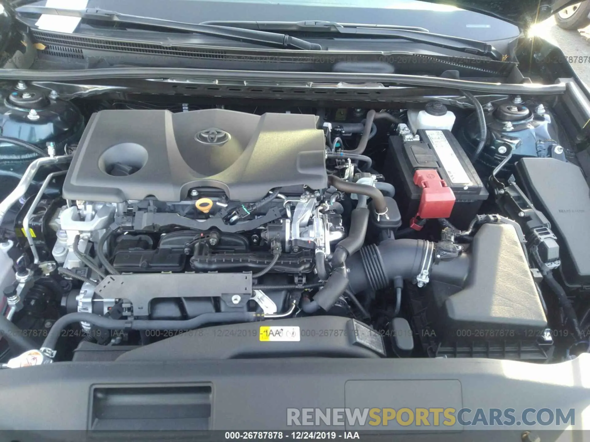 10 fotografías del automóvil dañado 4T1B11HKXKU258731 TOYOTA CAMRY 2019