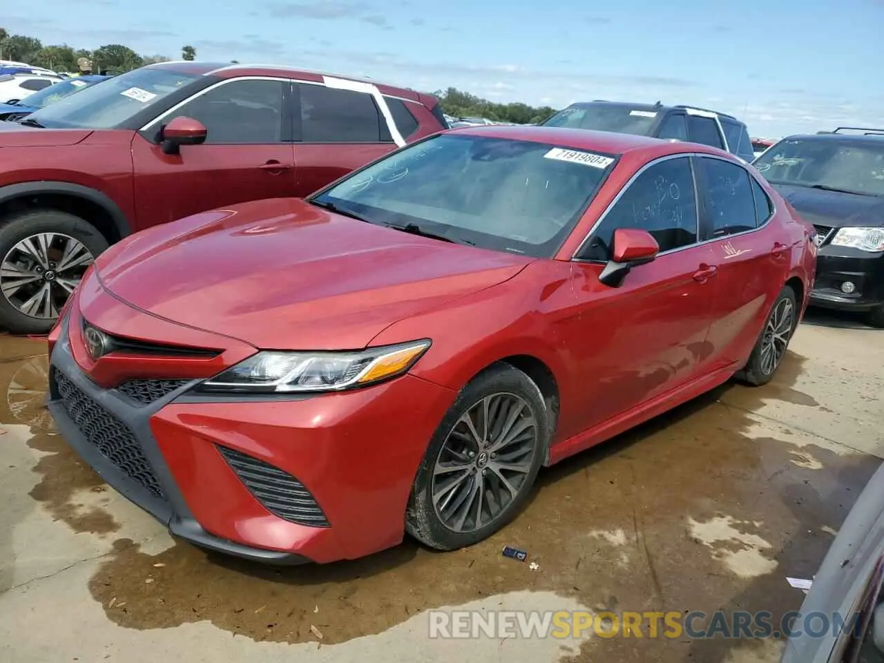 1 fotografías del automóvil dañado 4T1B11HKXKU265663 TOYOTA CAMRY 2019