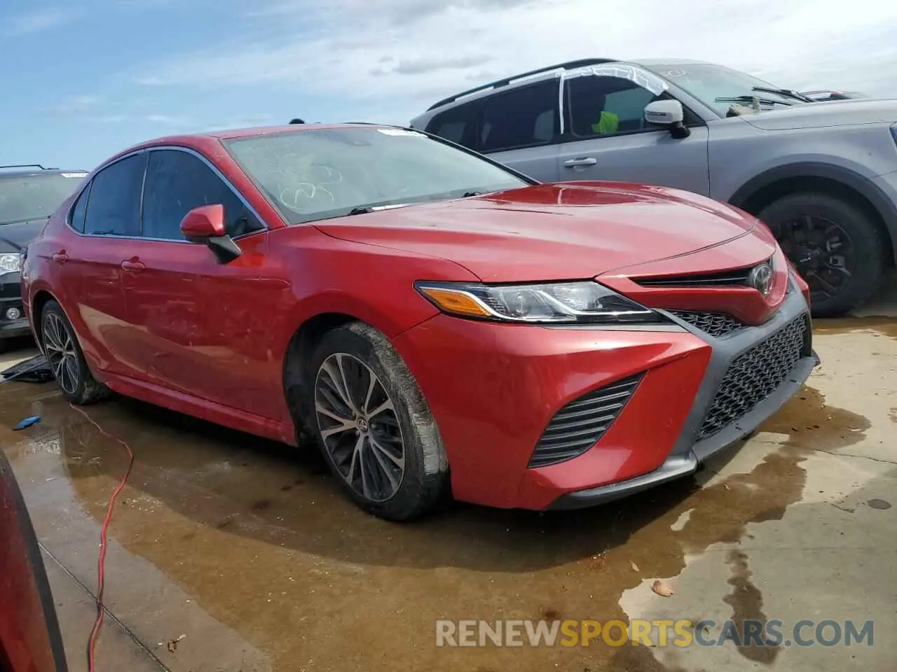 4 fotografías del automóvil dañado 4T1B11HKXKU265663 TOYOTA CAMRY 2019