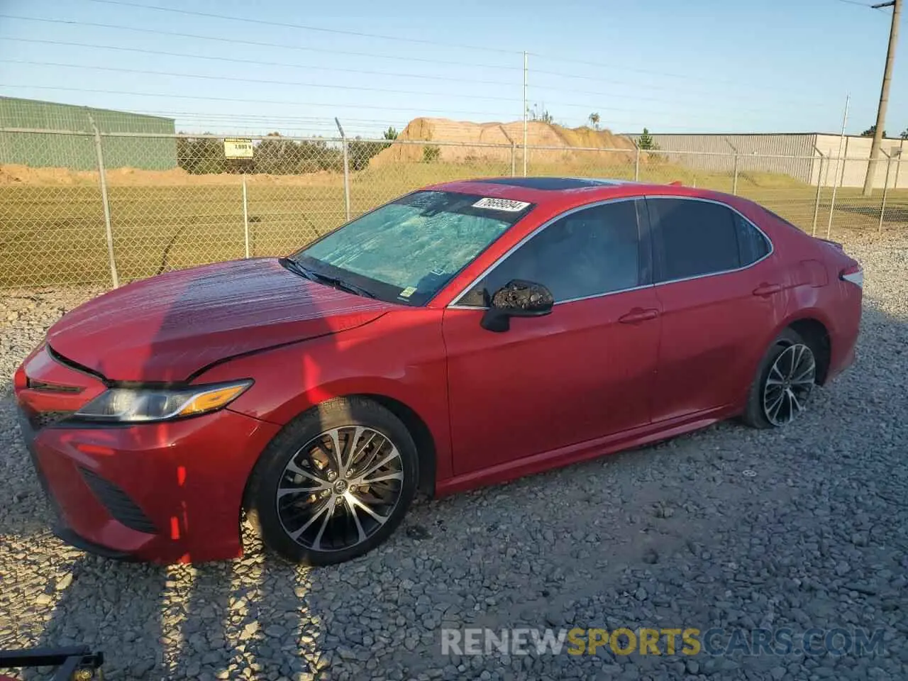 1 fotografías del automóvil dañado 4T1B11HKXKU270815 TOYOTA CAMRY 2019