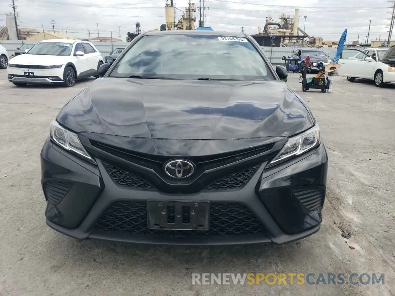 5 fotografías del automóvil dañado 4T1B11HKXKU274976 TOYOTA CAMRY 2019