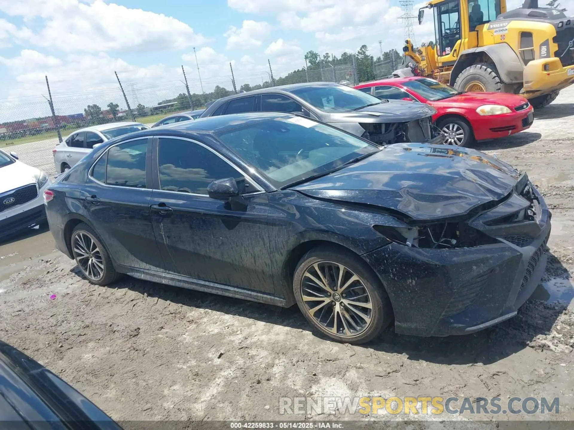 13 fotografías del automóvil dañado 4T1B11HKXKU282043 TOYOTA CAMRY 2019