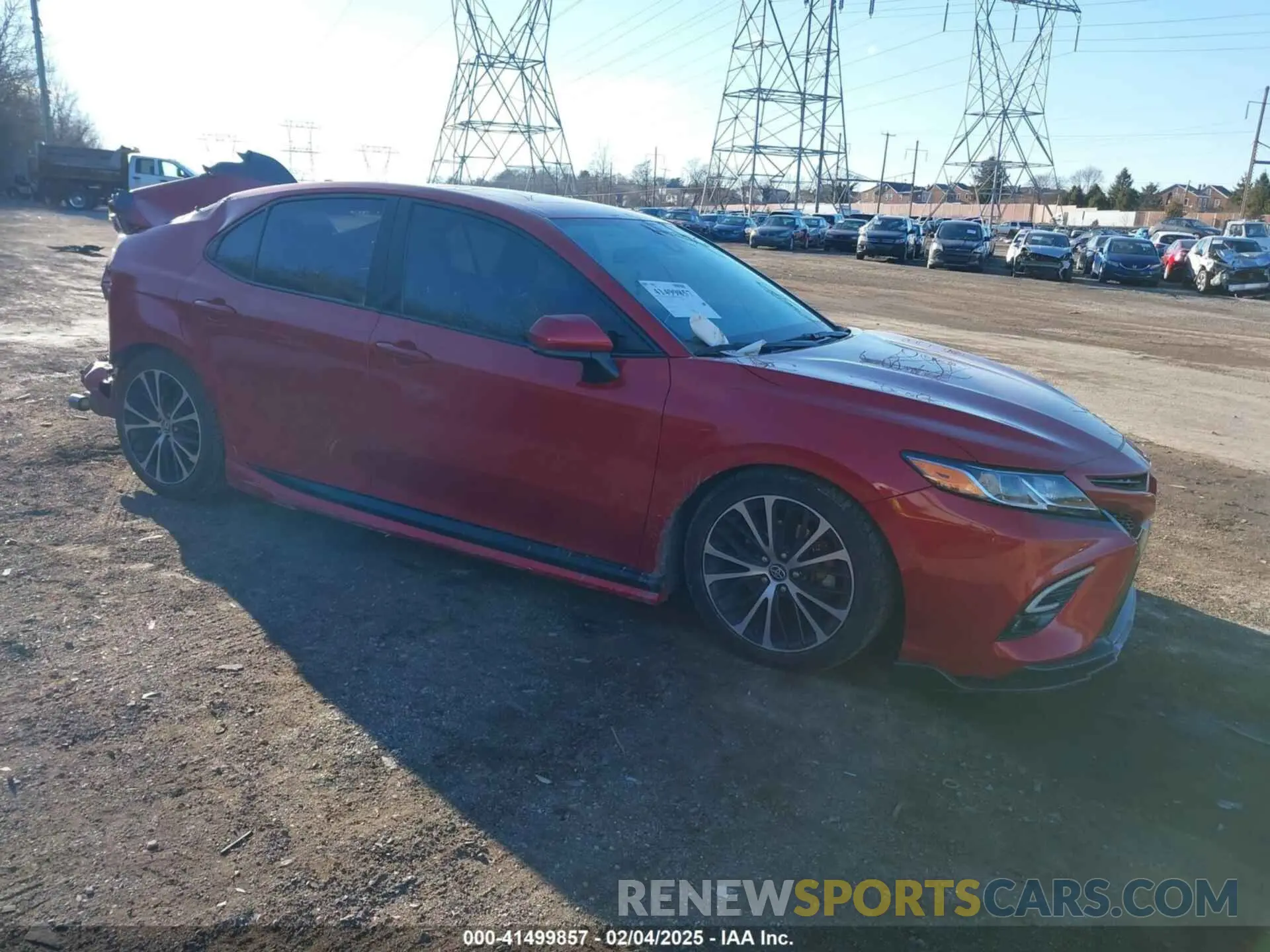 1 fotografías del automóvil dañado 4T1B11HKXKU284598 TOYOTA CAMRY 2019