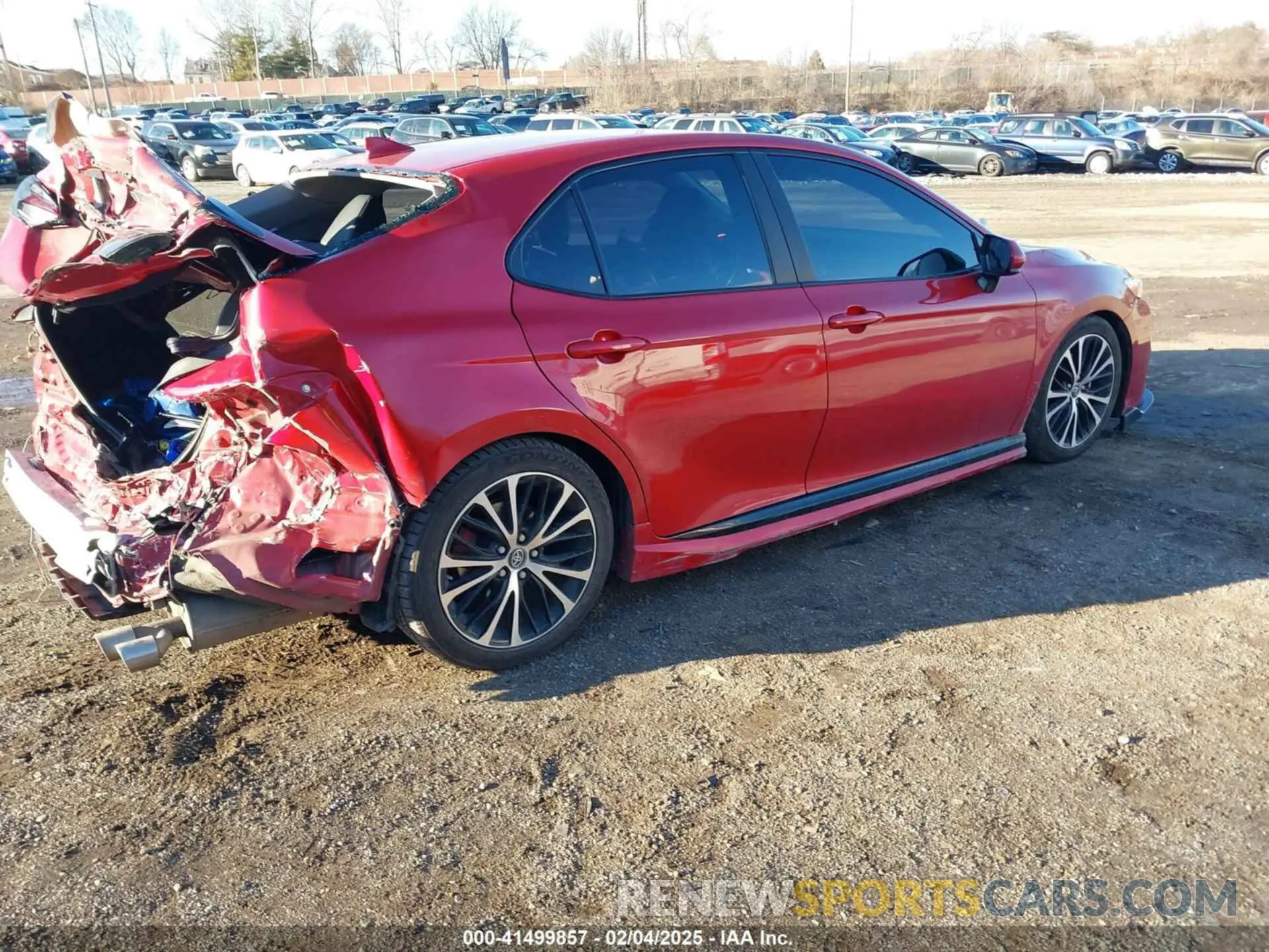4 fotografías del automóvil dañado 4T1B11HKXKU284598 TOYOTA CAMRY 2019