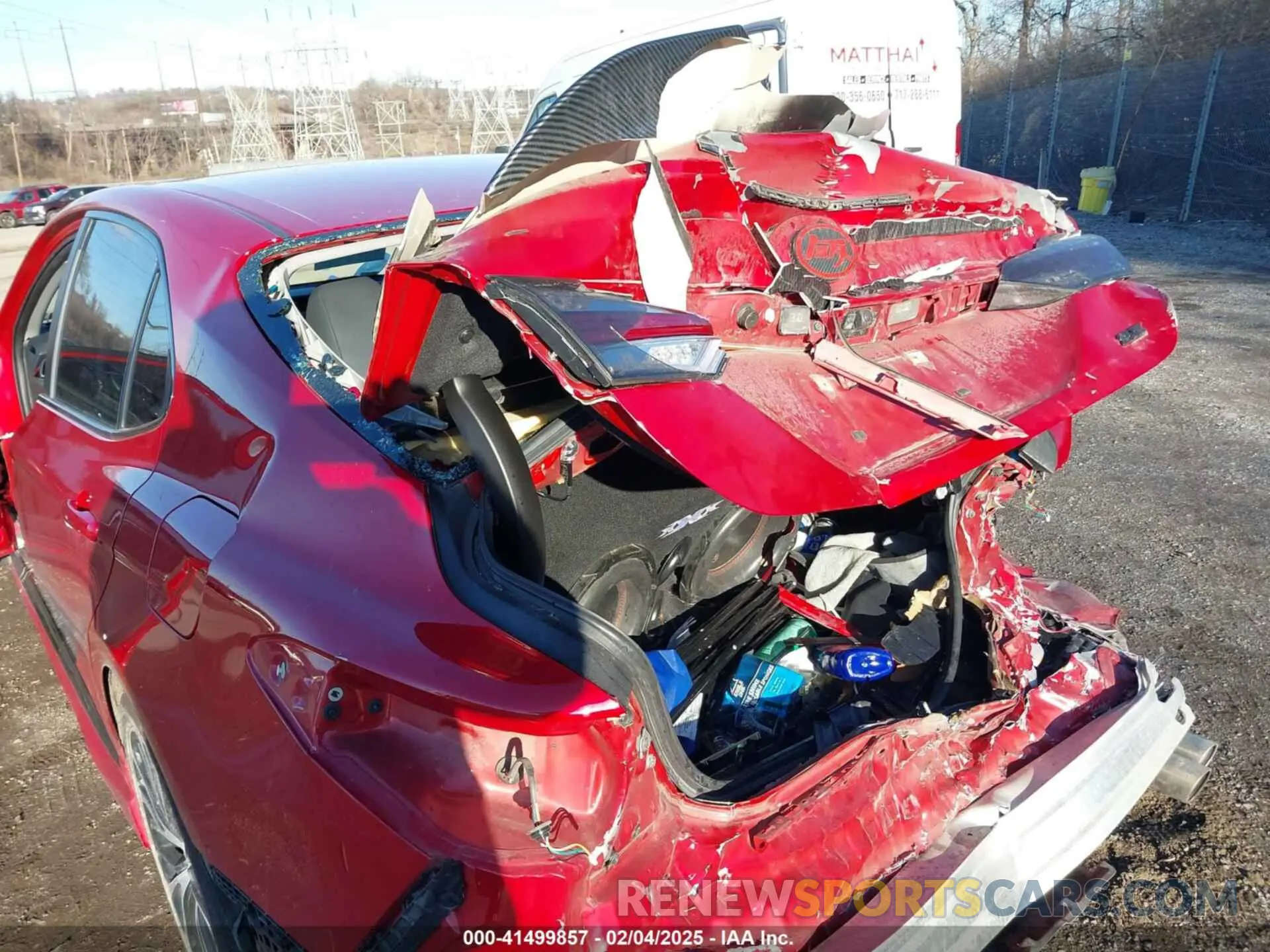 6 fotografías del automóvil dañado 4T1B11HKXKU284598 TOYOTA CAMRY 2019