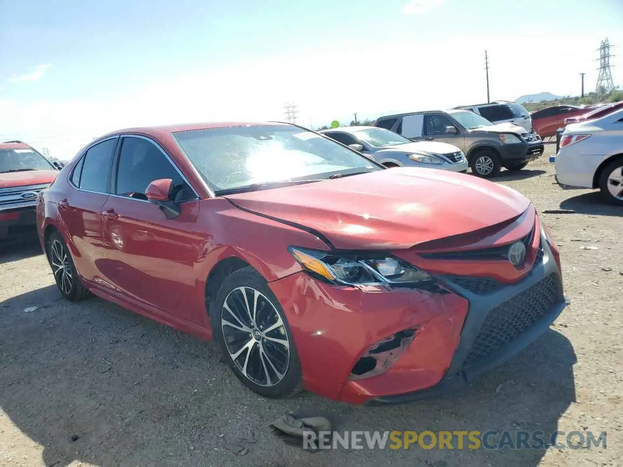 4 fotografías del automóvil dañado 4T1B11HKXKU285430 TOYOTA CAMRY 2019