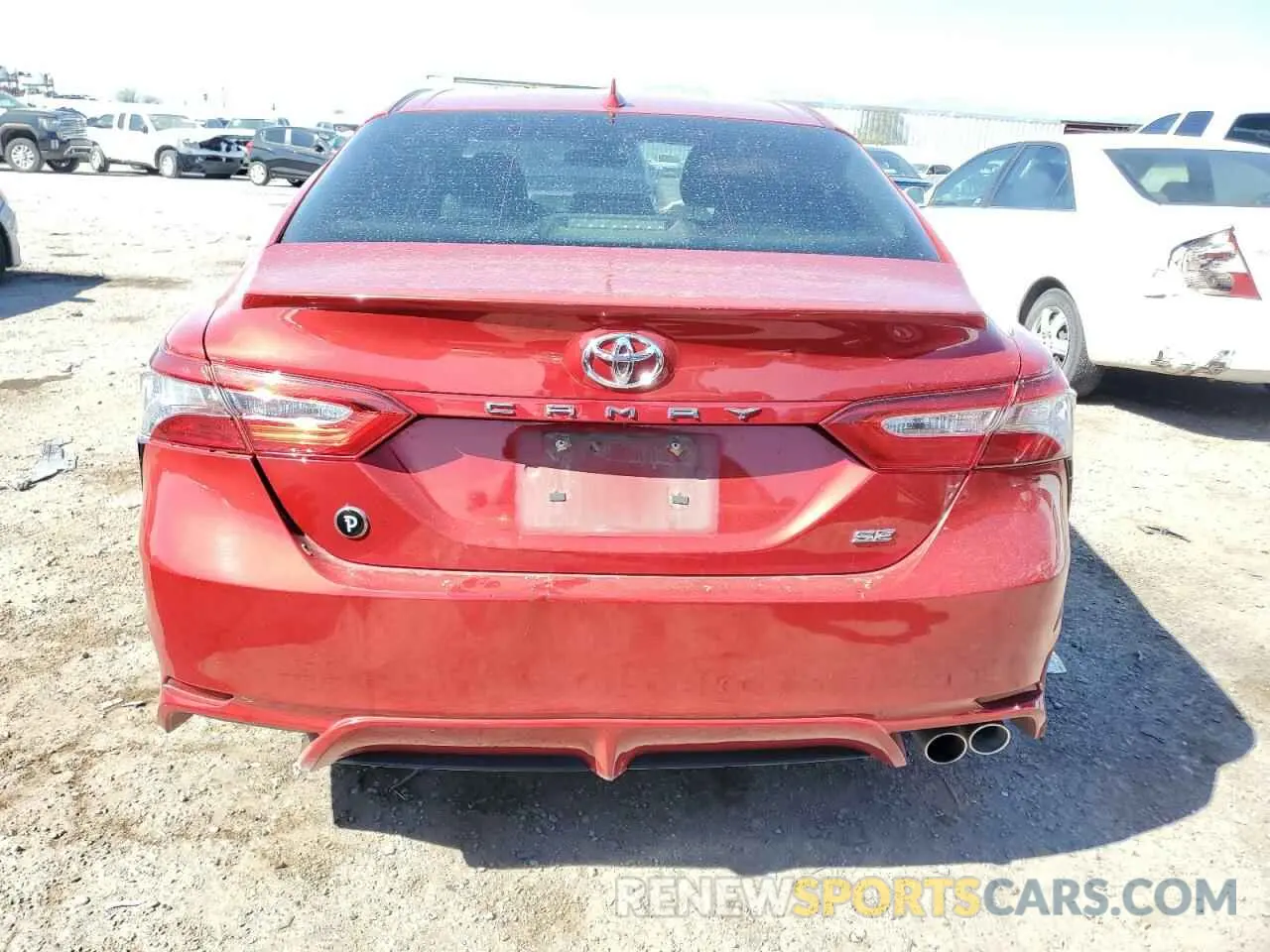 6 fotografías del automóvil dañado 4T1B11HKXKU285430 TOYOTA CAMRY 2019