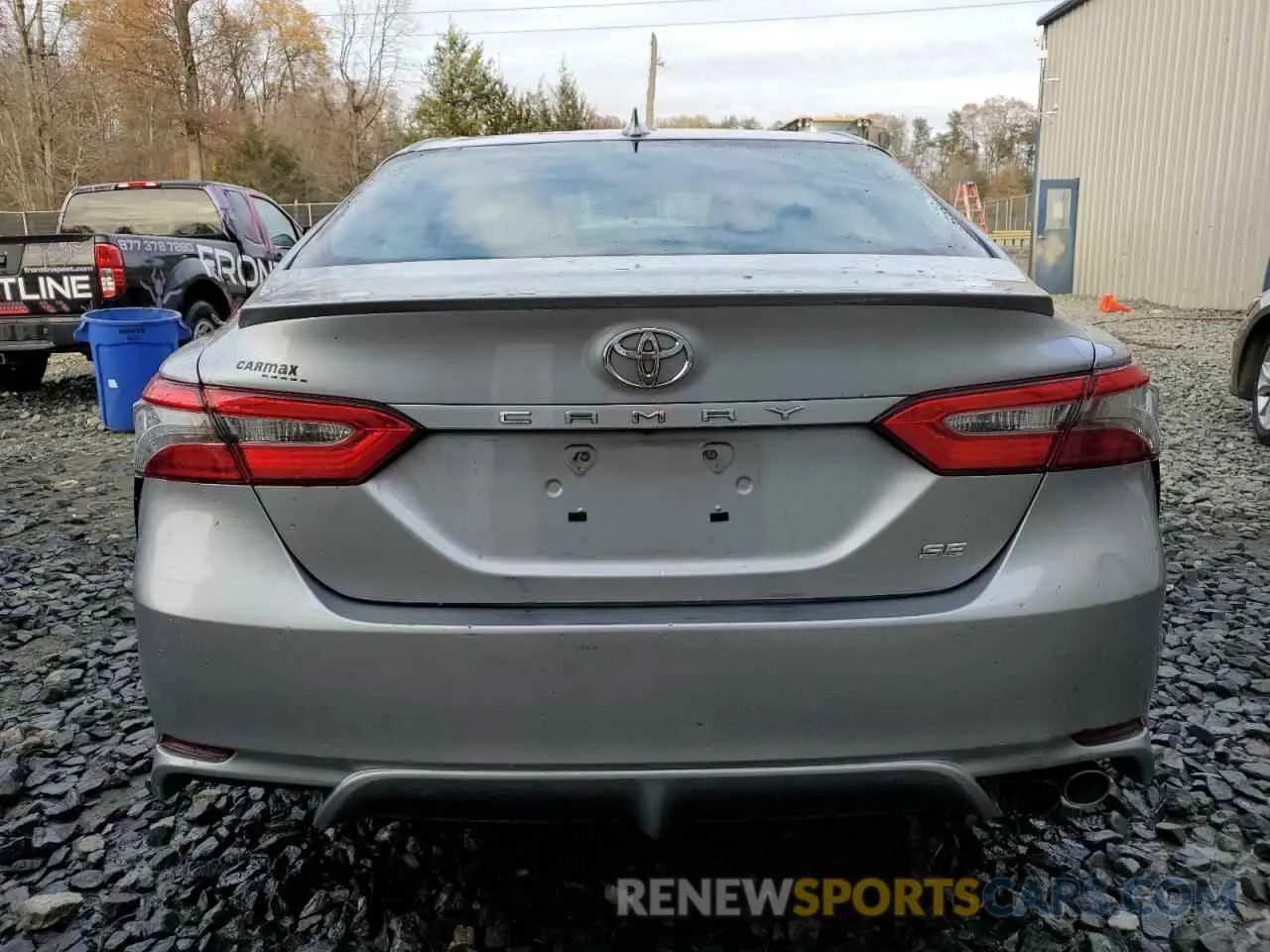 6 fotografías del automóvil dañado 4T1B11HKXKU698321 TOYOTA CAMRY 2019