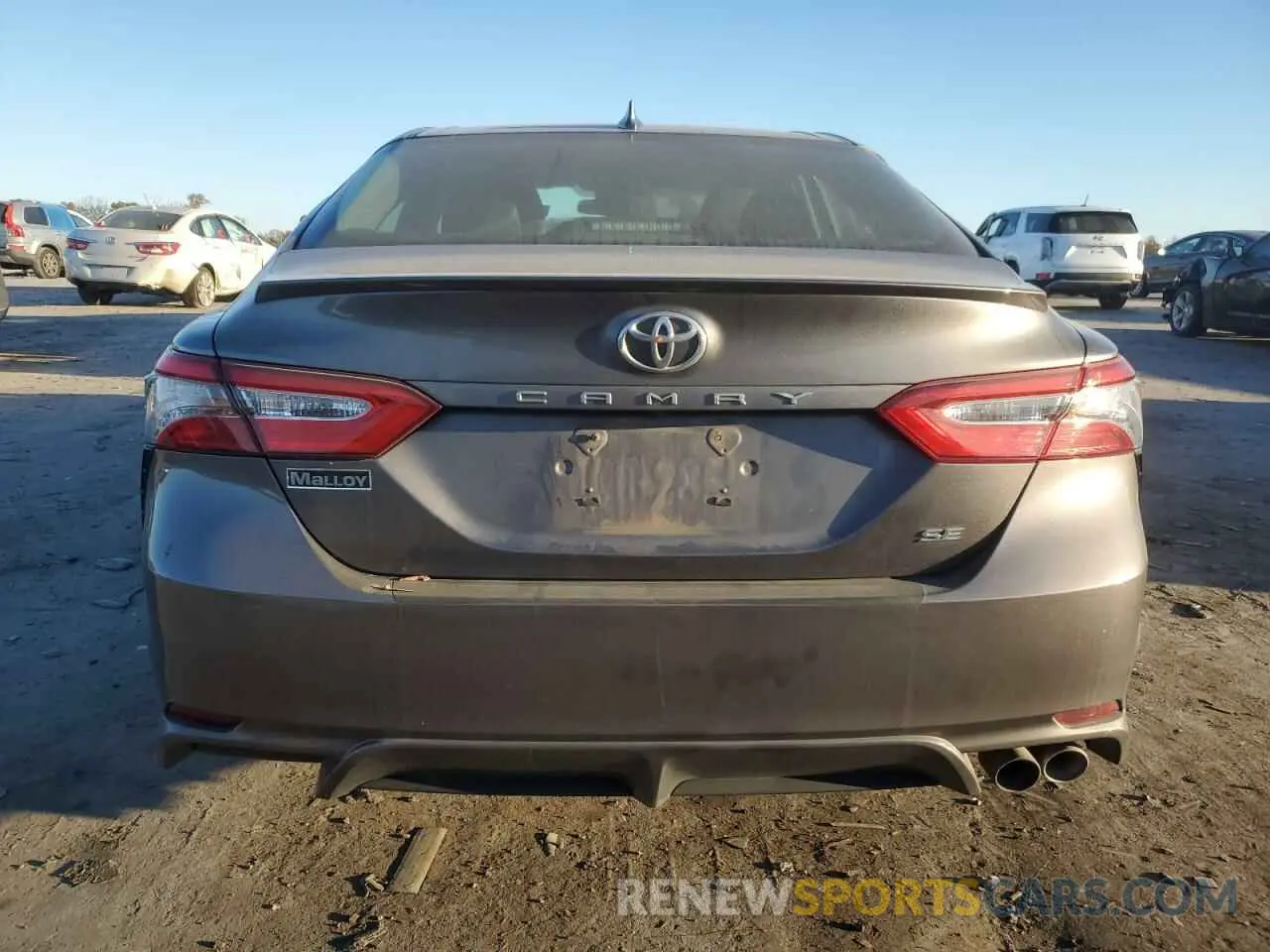 6 fotografías del automóvil dañado 4T1B11HKXKU751275 TOYOTA CAMRY 2019