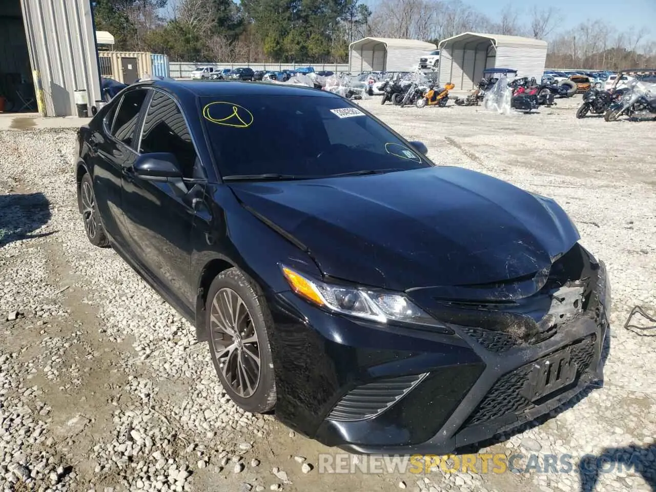1 fotografías del automóvil dañado 4T1B11HKXKU751907 TOYOTA CAMRY 2019