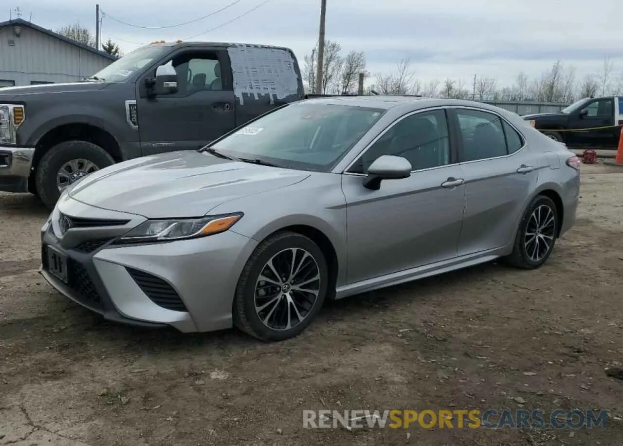 1 fotografías del automóvil dañado 4T1B11HKXKU752040 TOYOTA CAMRY 2019