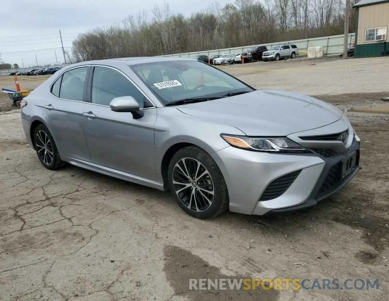 4 fotografías del automóvil dañado 4T1B11HKXKU752040 TOYOTA CAMRY 2019