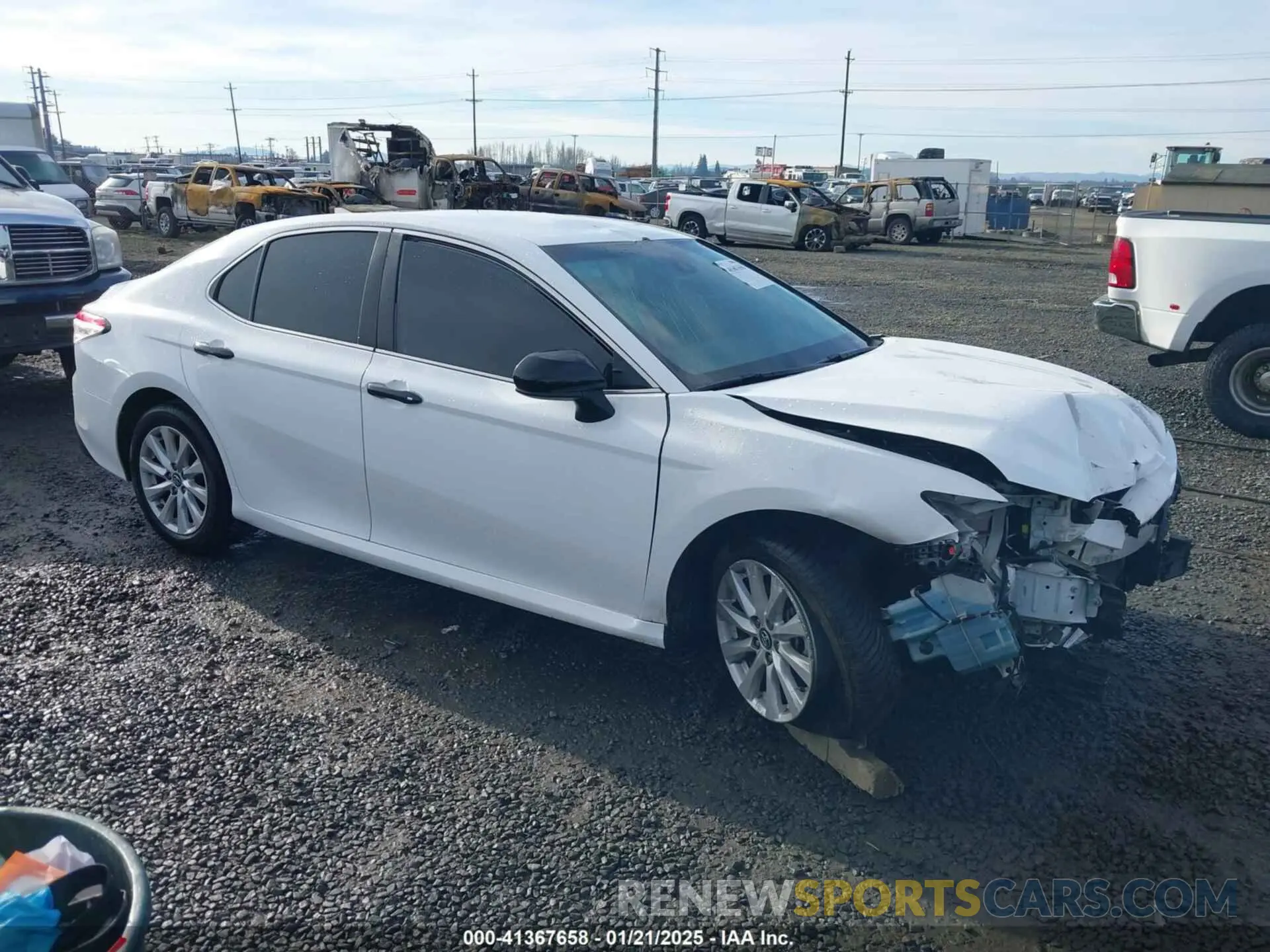 1 fotografías del automóvil dañado 4T1B11HKXKU754936 TOYOTA CAMRY 2019