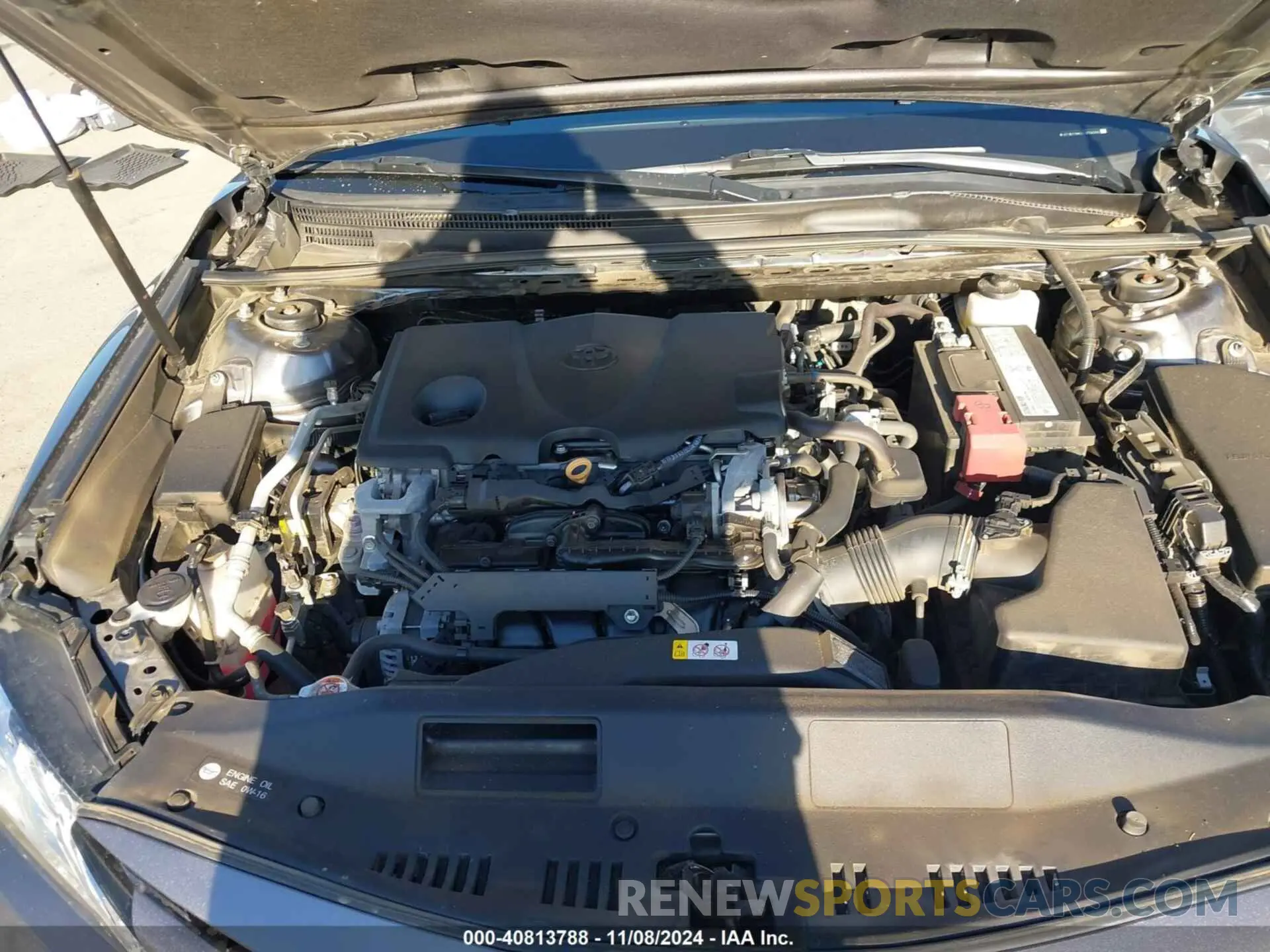 10 fotografías del automóvil dañado 4T1B11HKXKU759392 TOYOTA CAMRY 2019