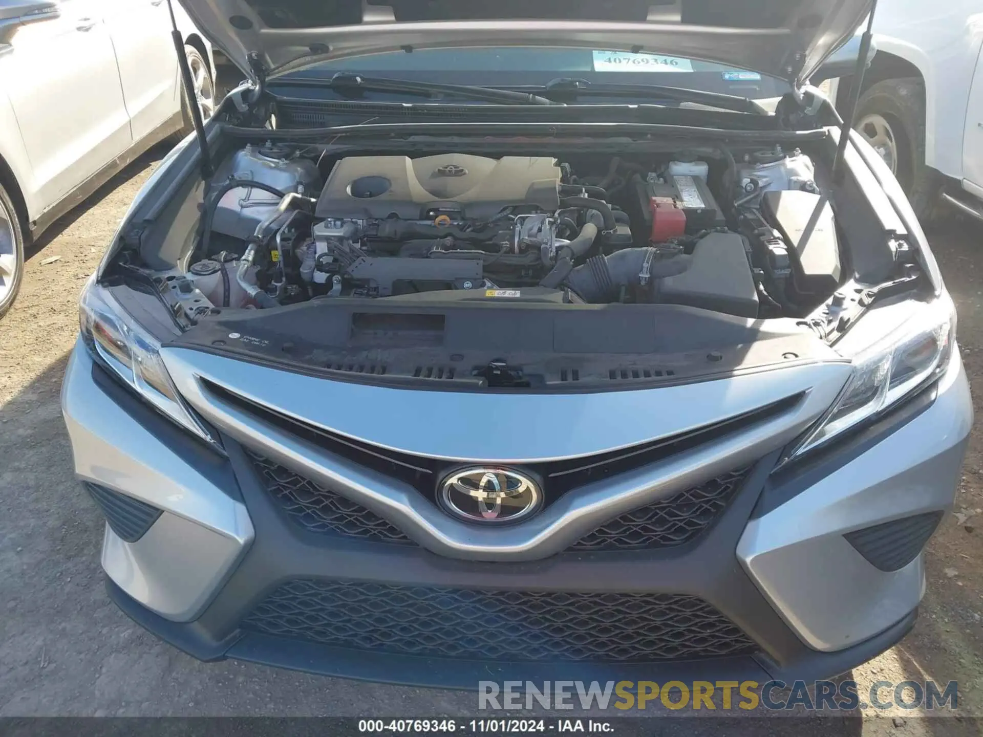 10 fotografías del automóvil dañado 4T1B11HKXKU801351 TOYOTA CAMRY 2019
