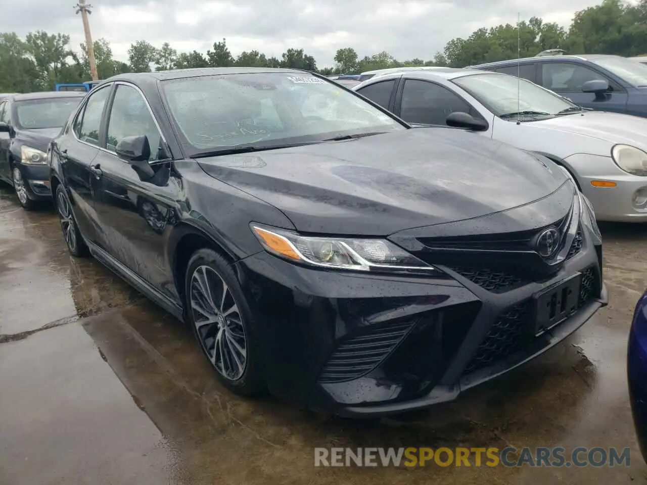 1 fotografías del automóvil dañado 4T1B11HKXKU823124 TOYOTA CAMRY 2019