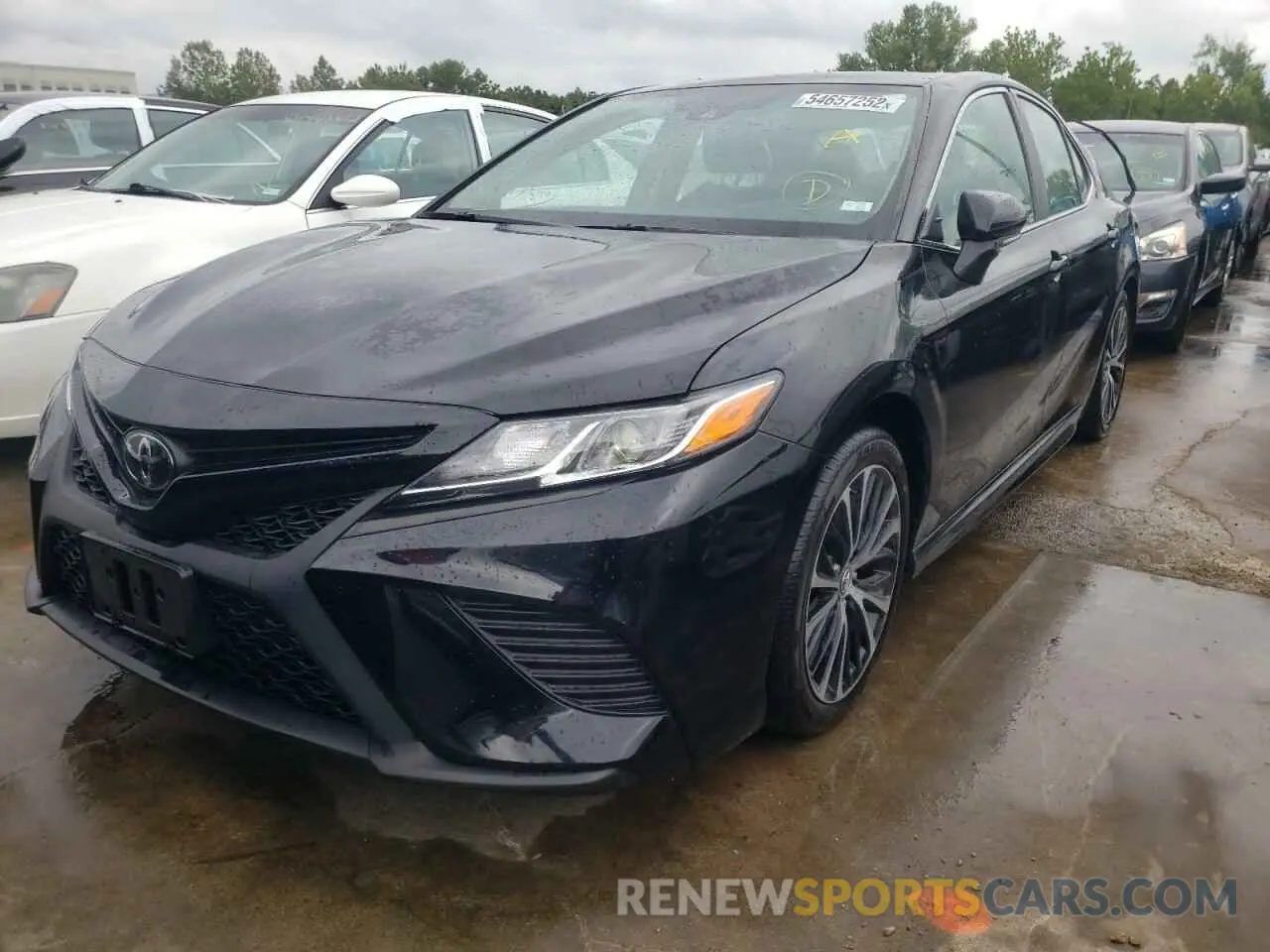 2 fotografías del automóvil dañado 4T1B11HKXKU823124 TOYOTA CAMRY 2019