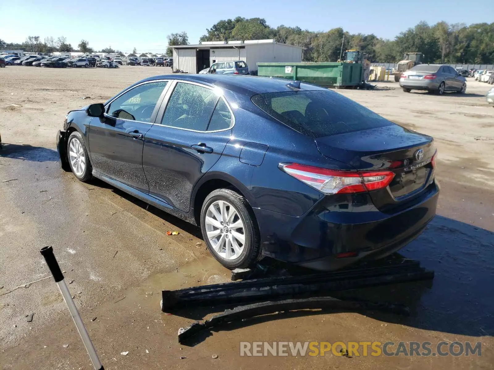 3 fotografías del automóvil dañado 4T1B11HKXKU838299 TOYOTA CAMRY 2019